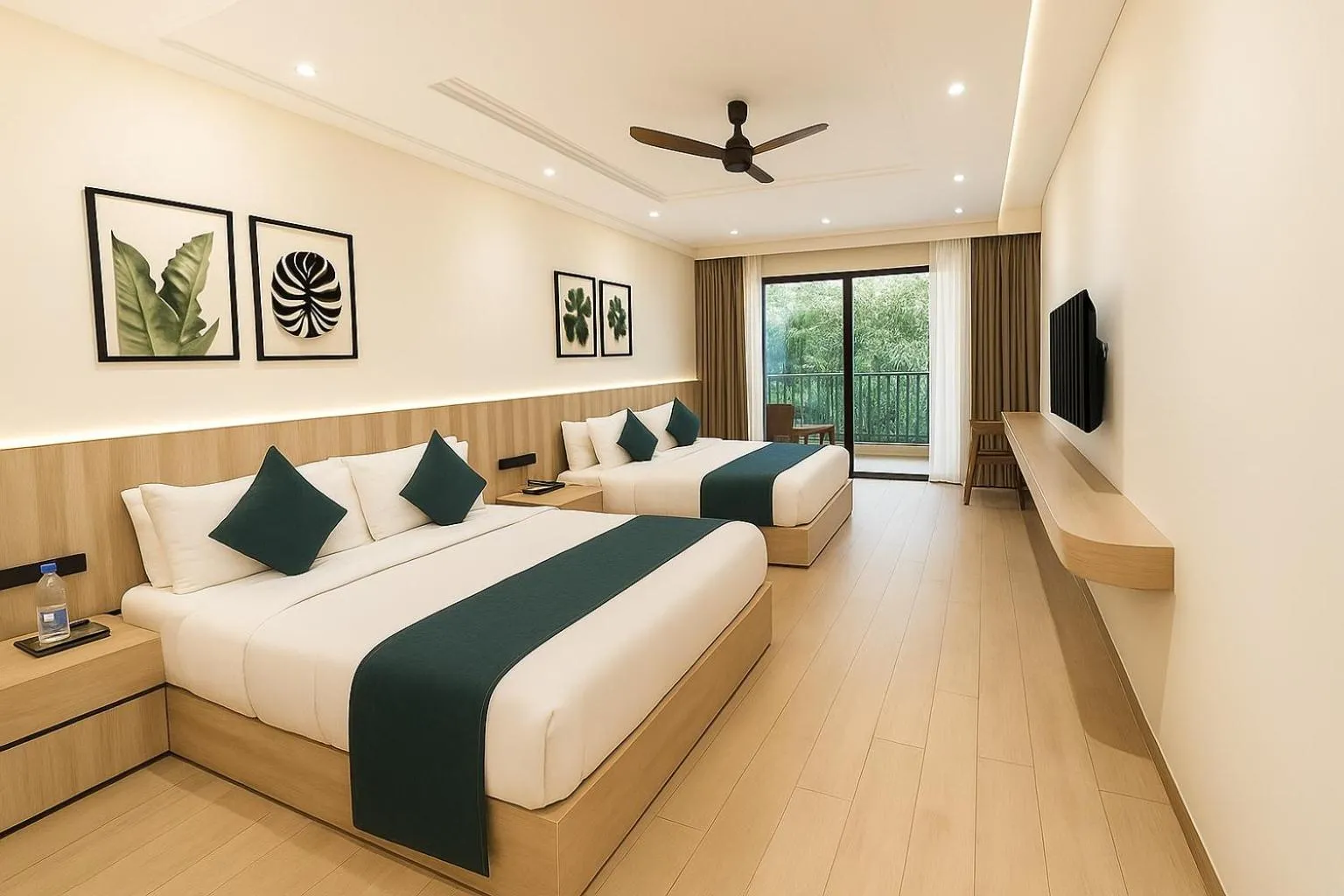 Twin Room with Balcony in Q' Nest Hotel Cloud End Lansdowne