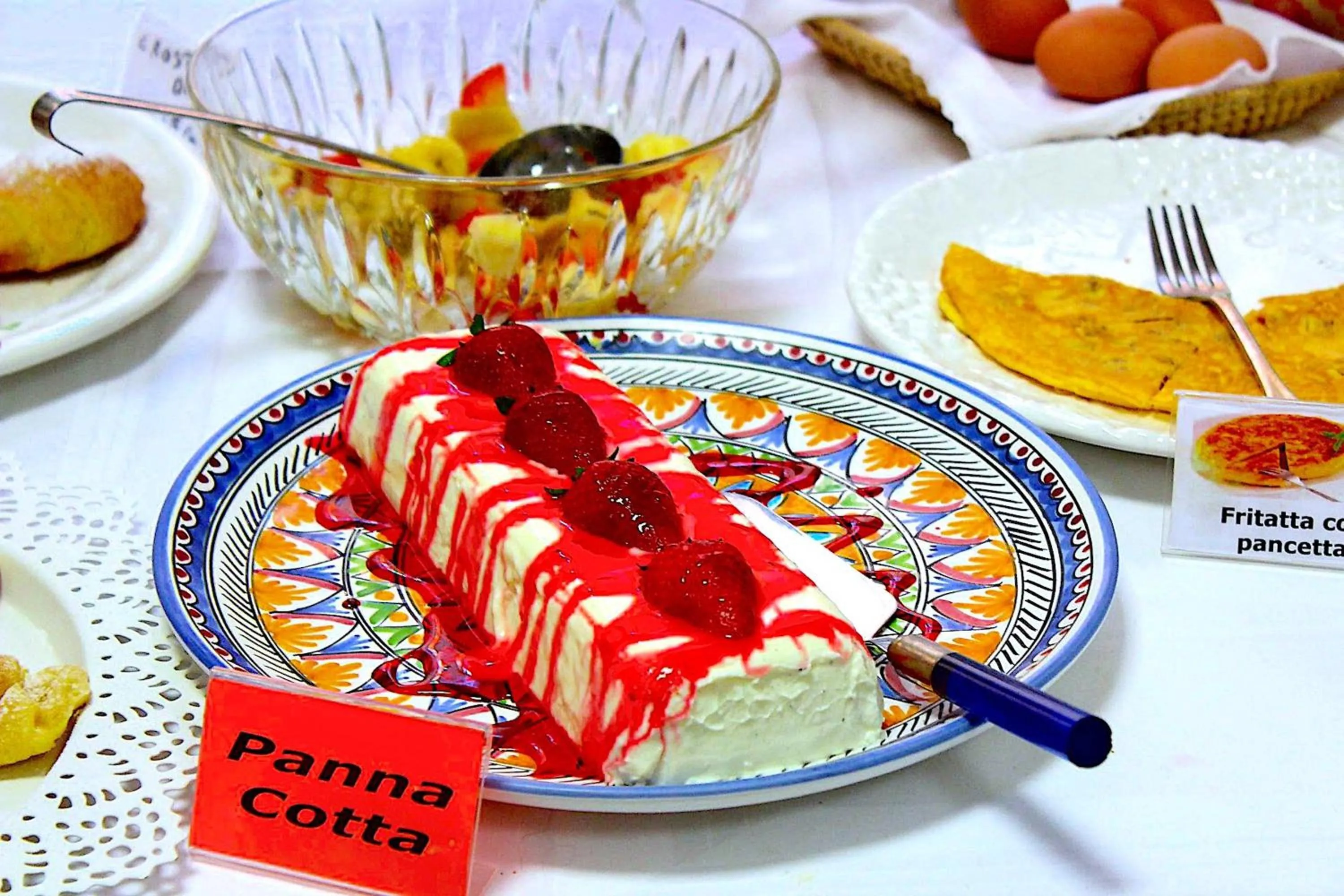 Continental breakfast in Hotel Majorca