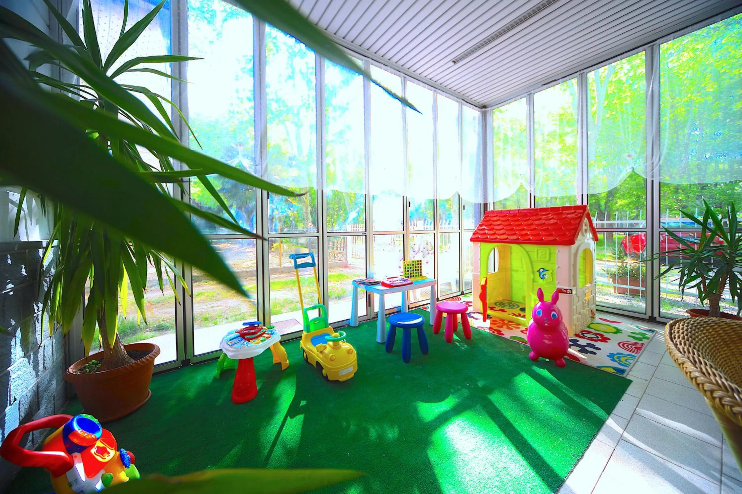 Children play ground in Hotel Majorca