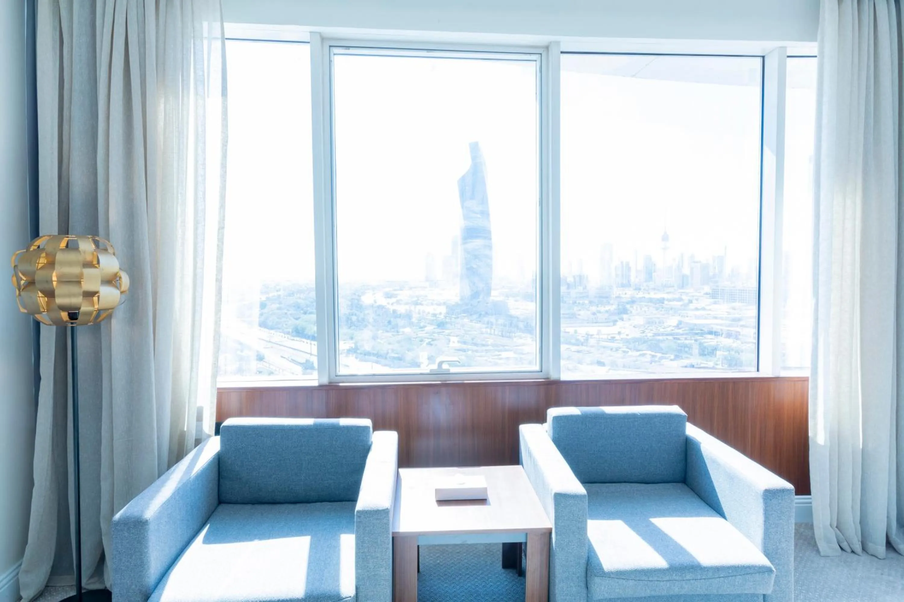 Seating area in Park Avenues Hotel