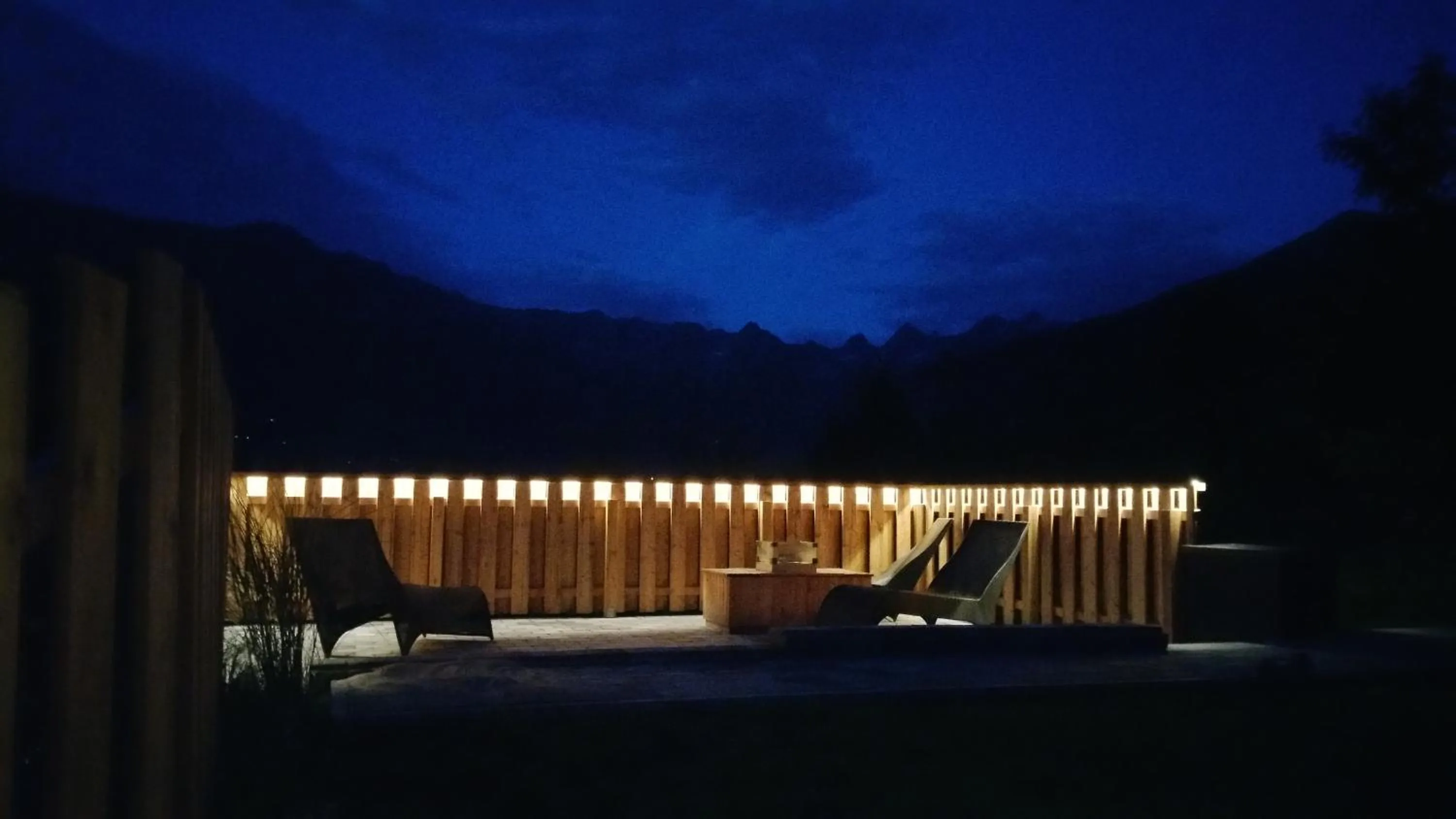 Patio in Refugio Laudegg