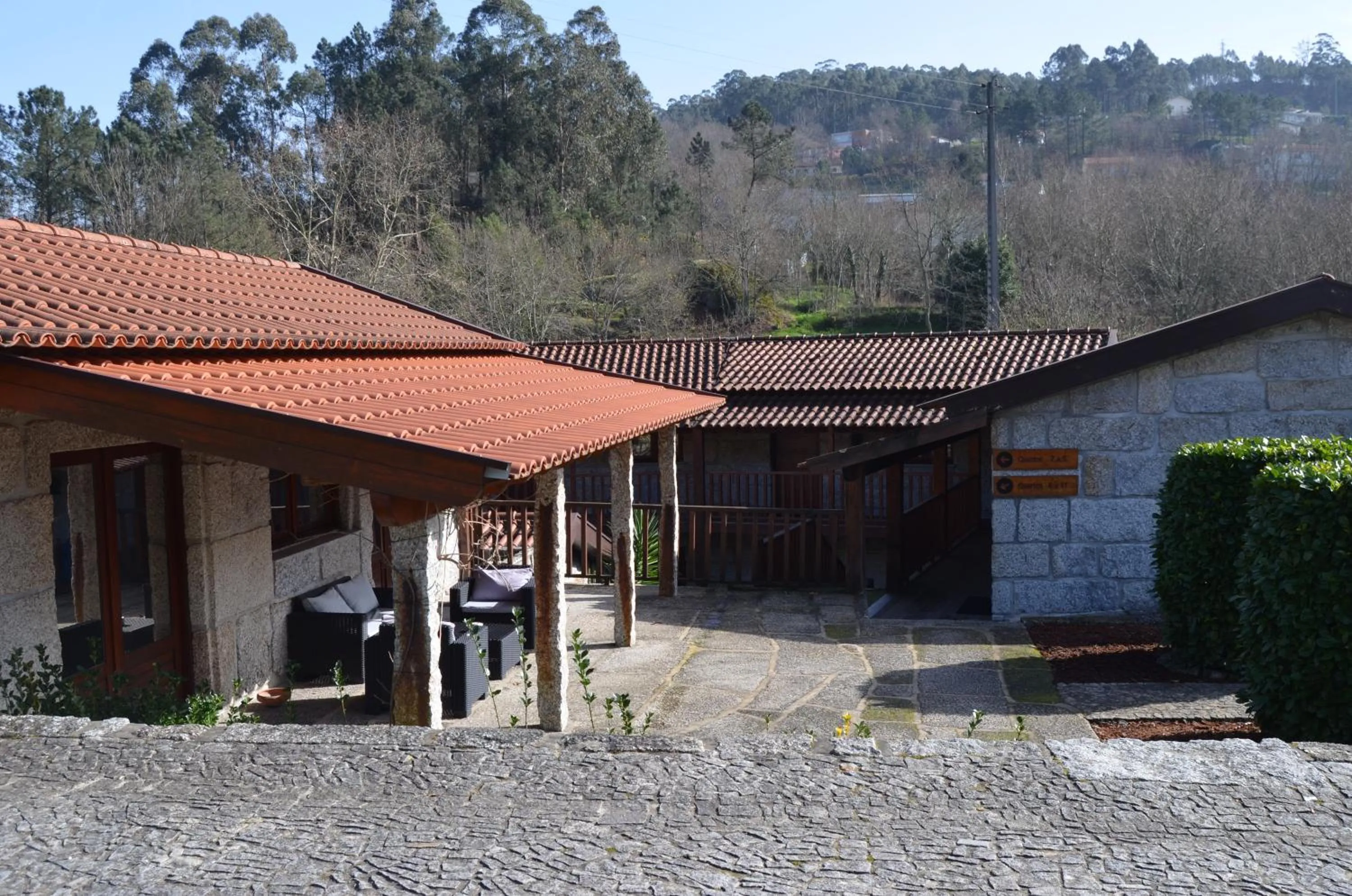 Double Room with Pool View - single occupancy in Rilhadas Casas de Campo