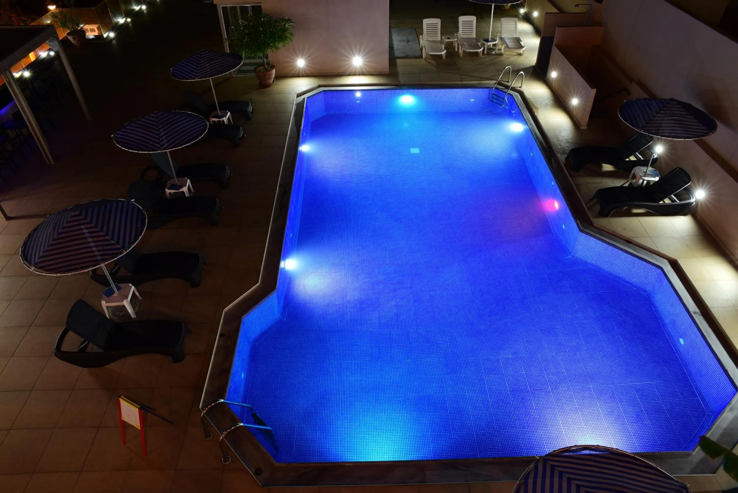 Pool view in Archipelagos Hotel