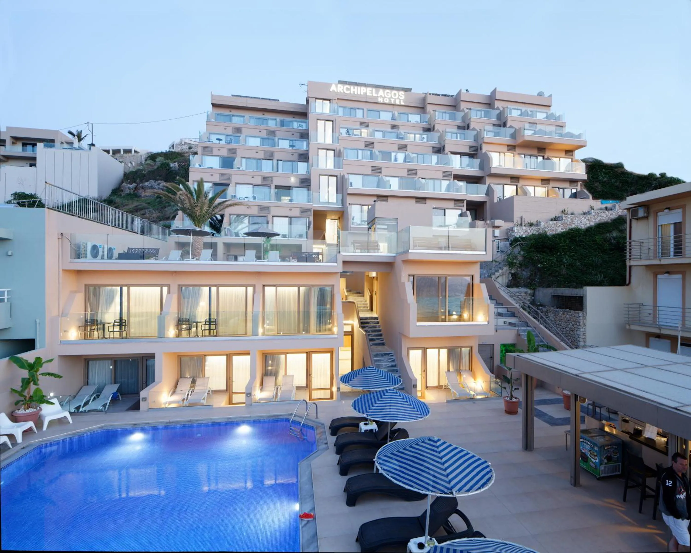 Bird's eye view in Archipelagos Hotel