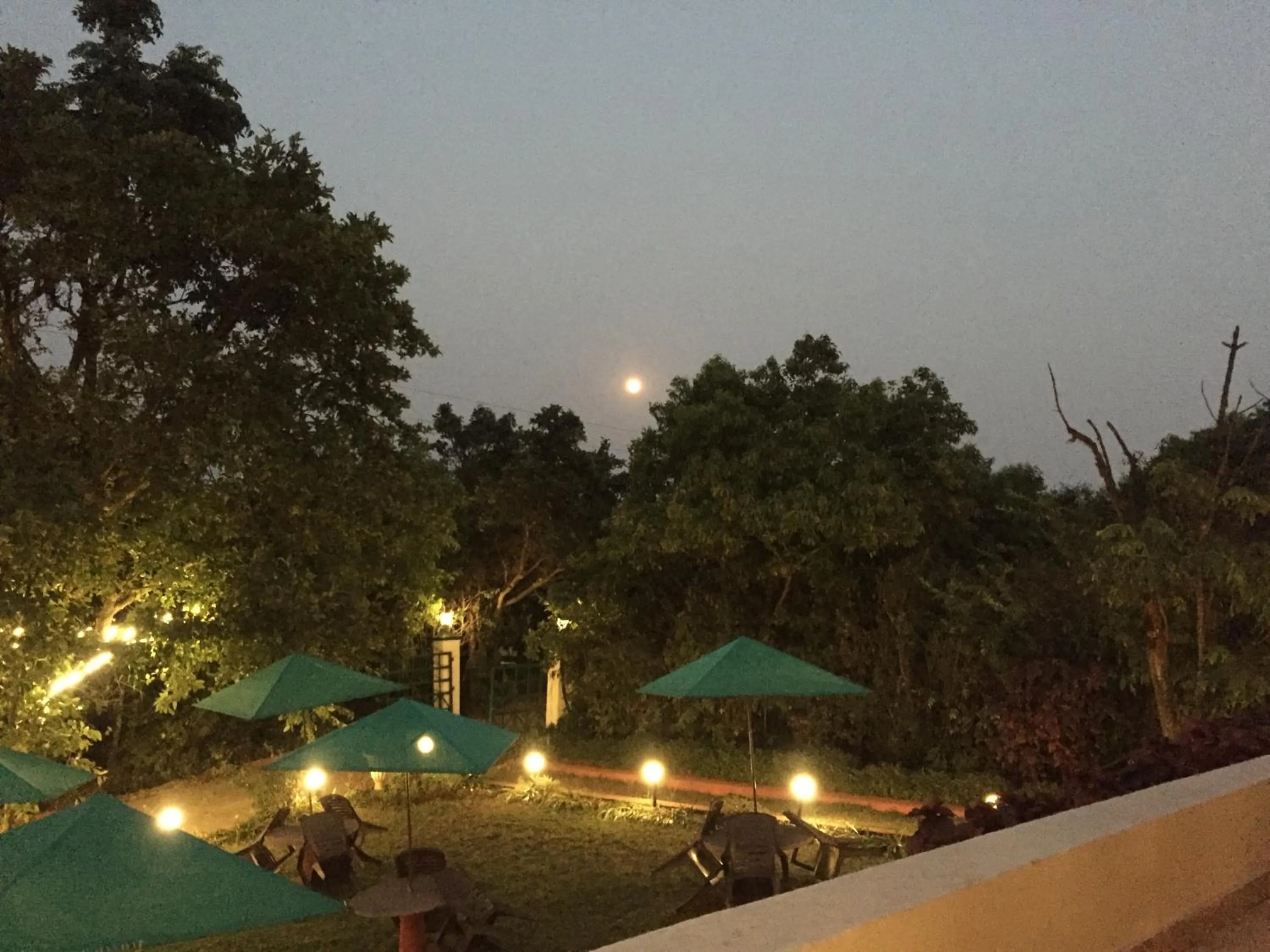Seating area in Honeywood Holiday Homes
