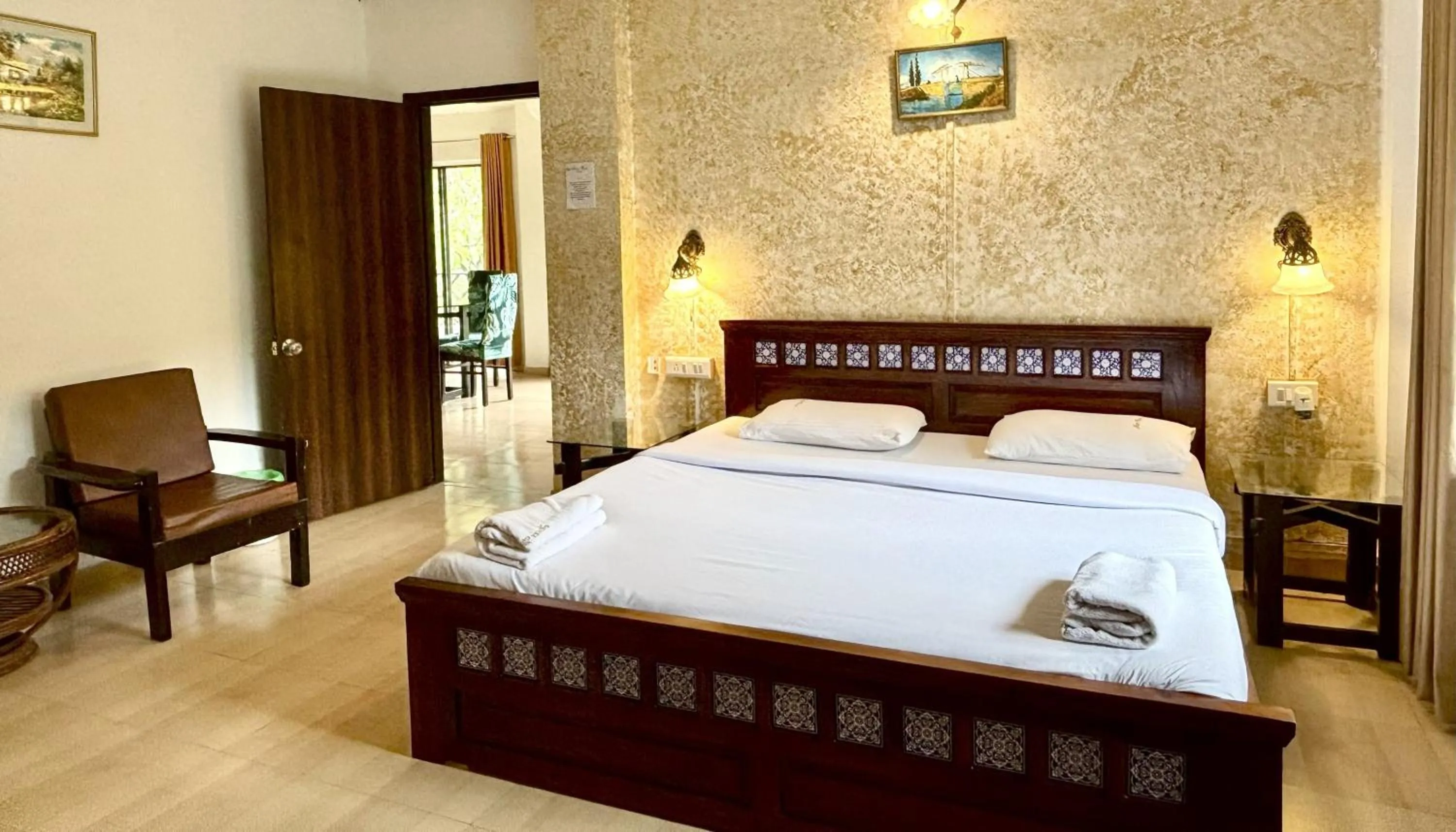 Bed in Honeywood Holiday Homes