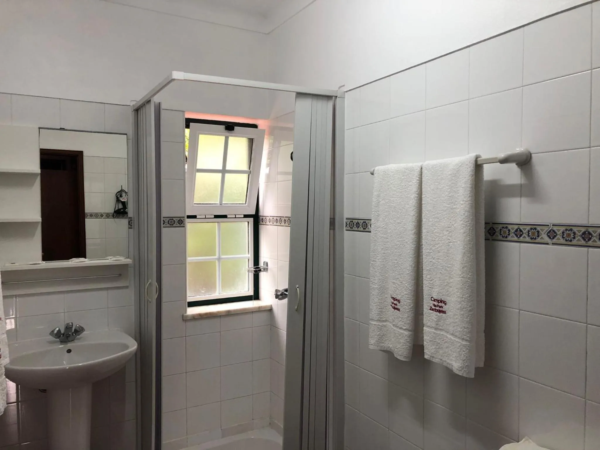 Shower in Camping Villa Park Zambujeira do Mar