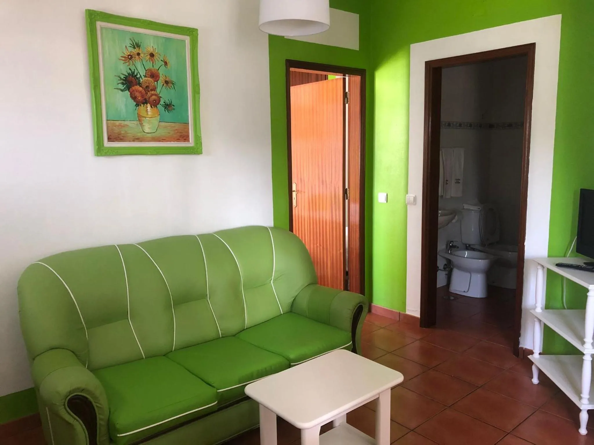 Living room in Camping Villa Park Zambujeira do Mar