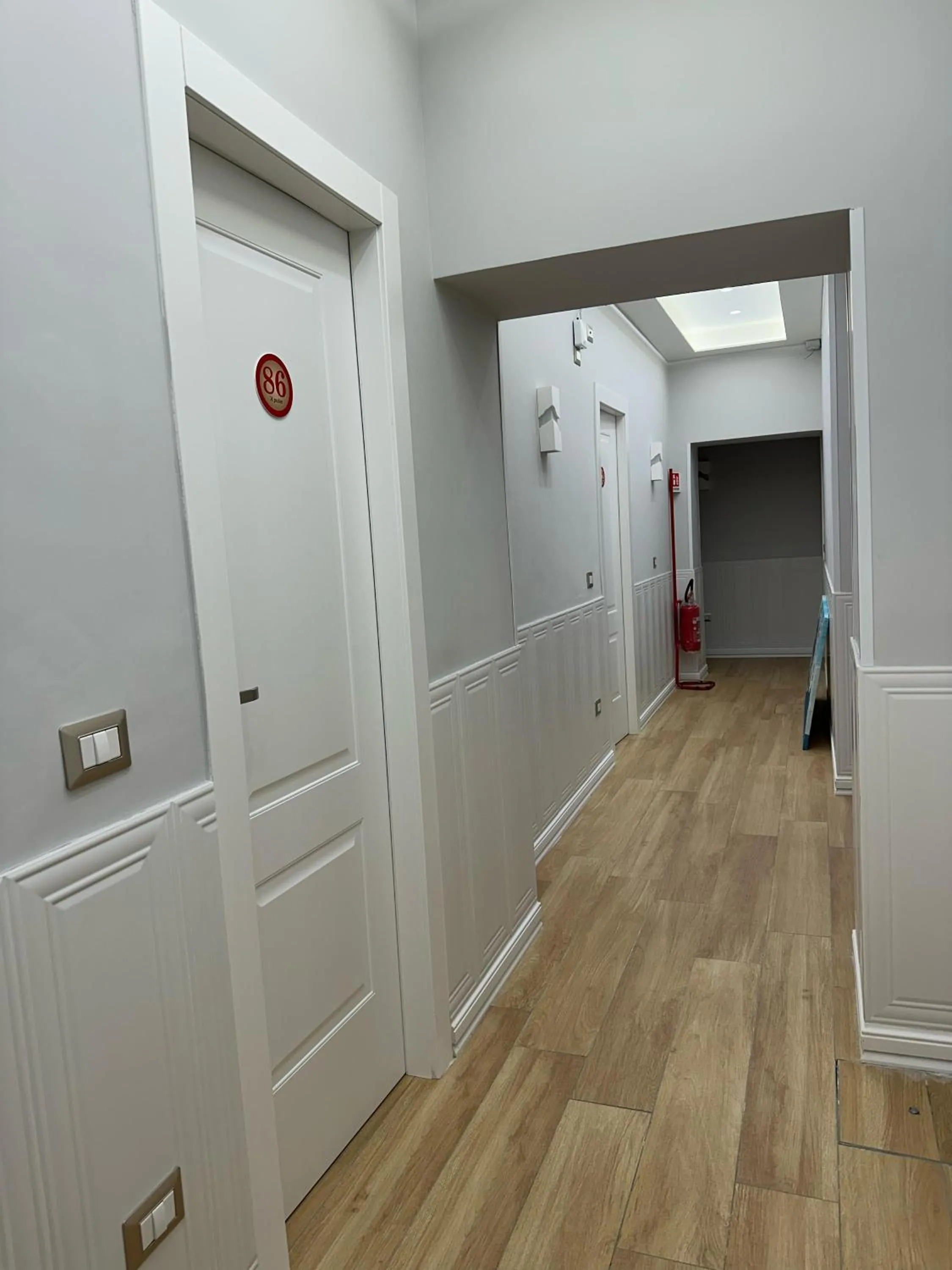 Property building in Hotiday Napoli Astoria