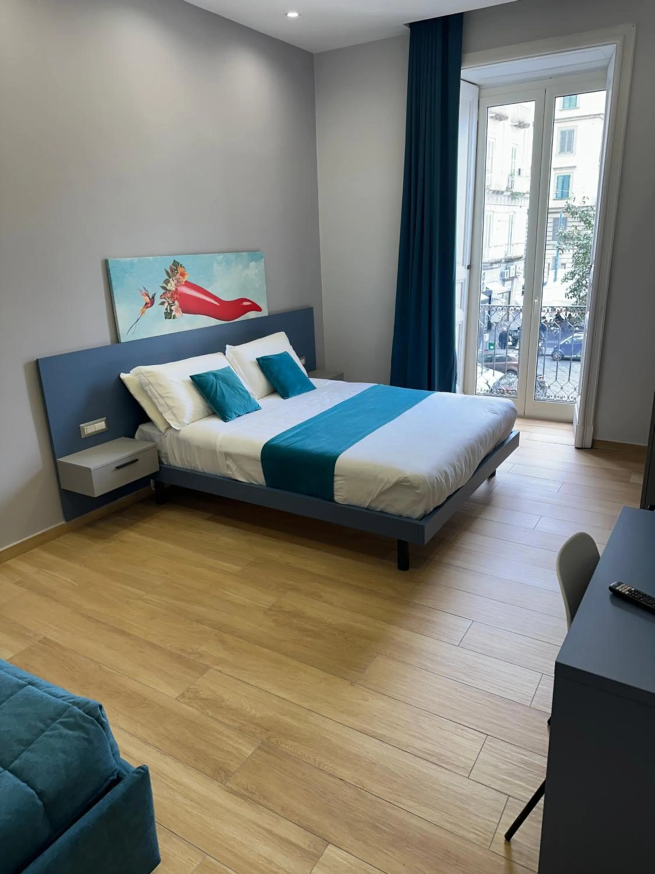 Bed in Hotiday Napoli Astoria