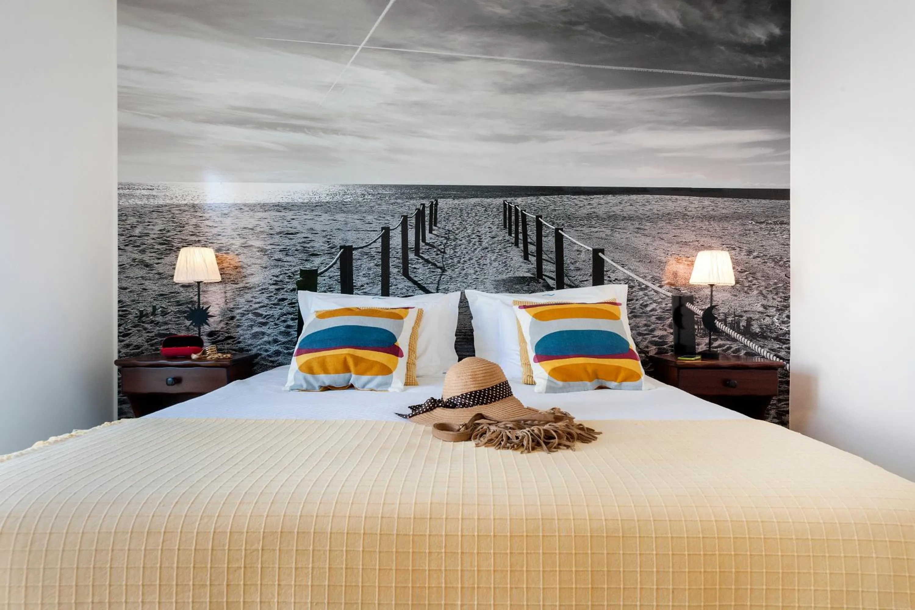 Bed in Beachouse - Surf, Bed & Breakfast