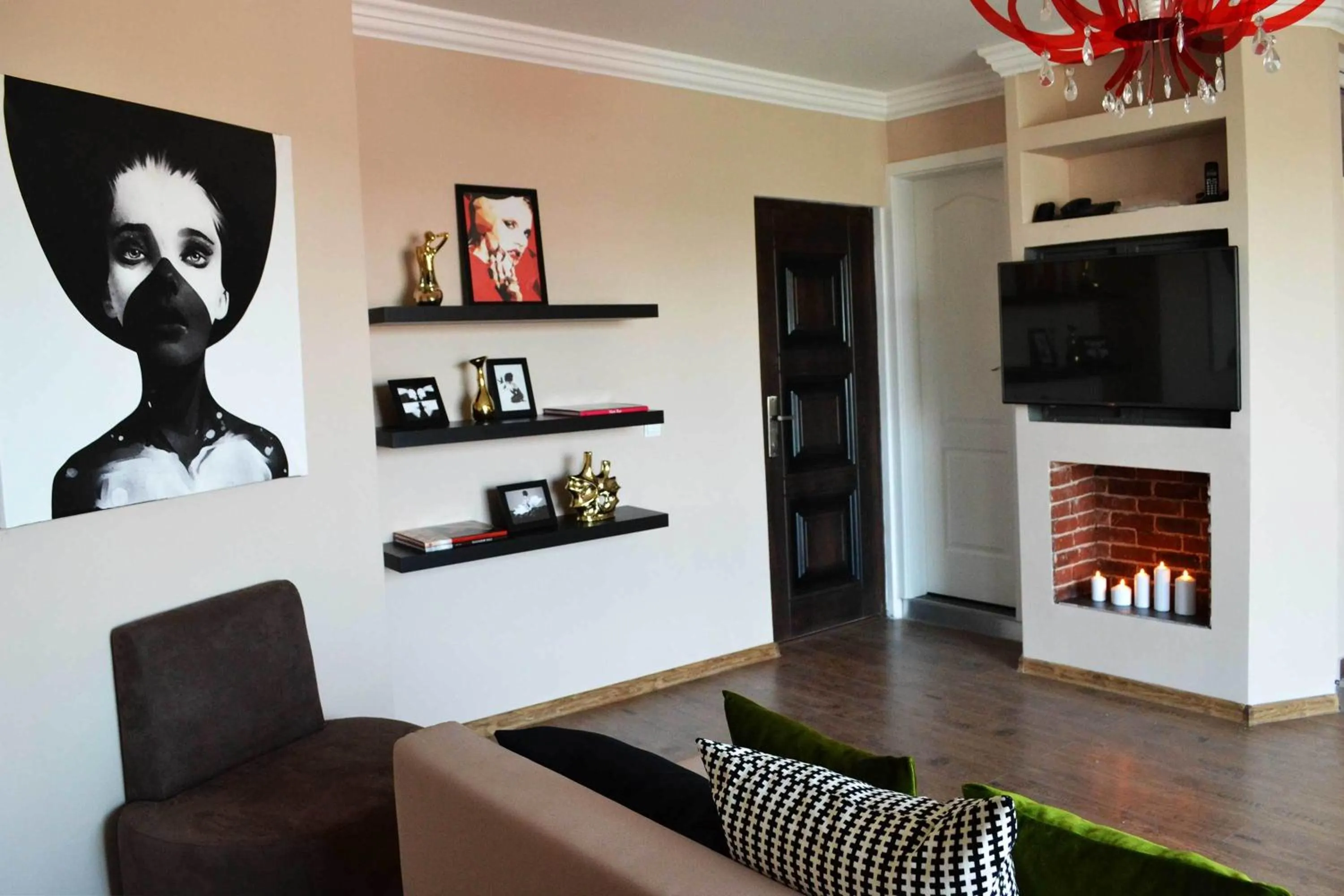 Living room in JN Boutique Apartments