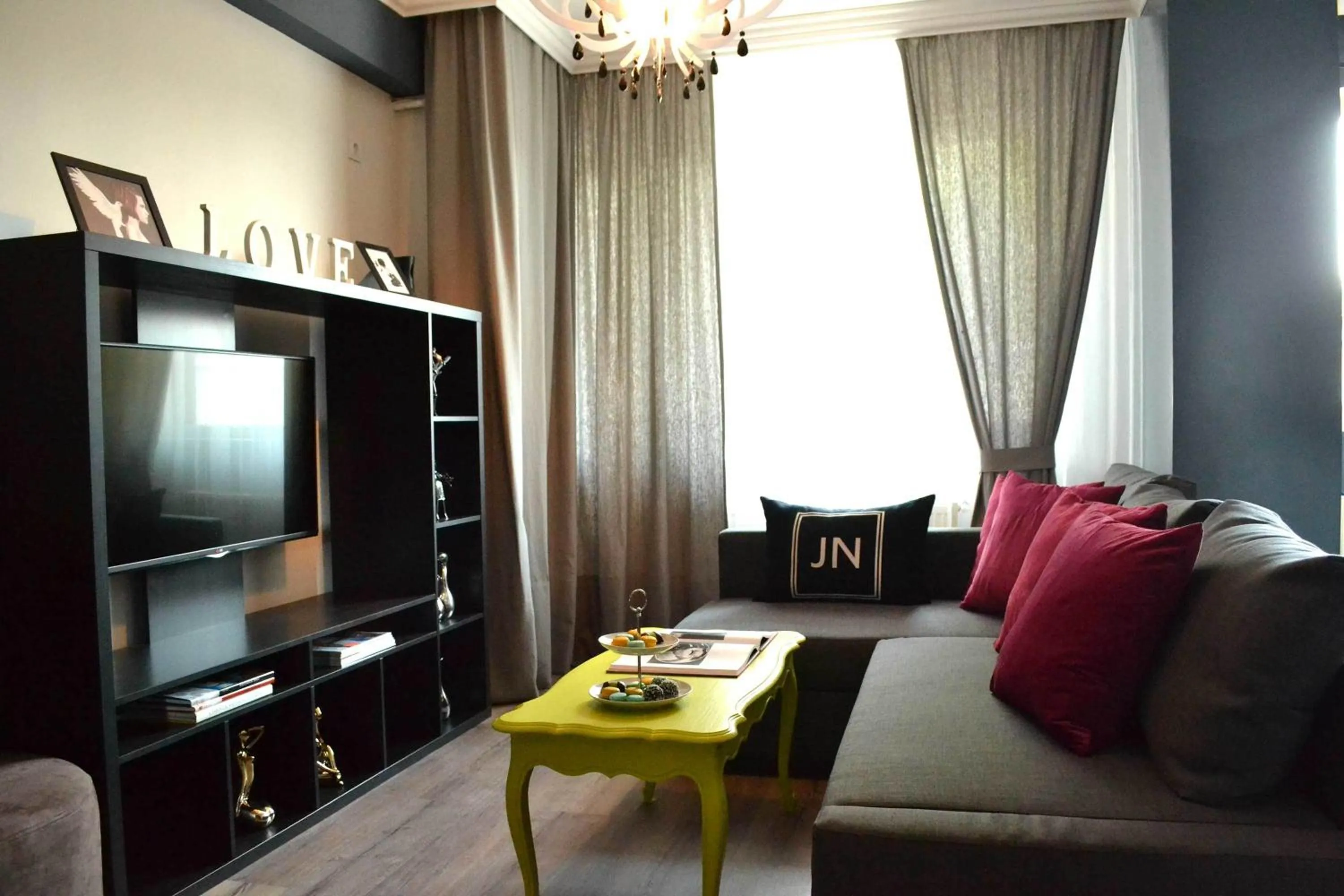Living room in JN Boutique Apartments