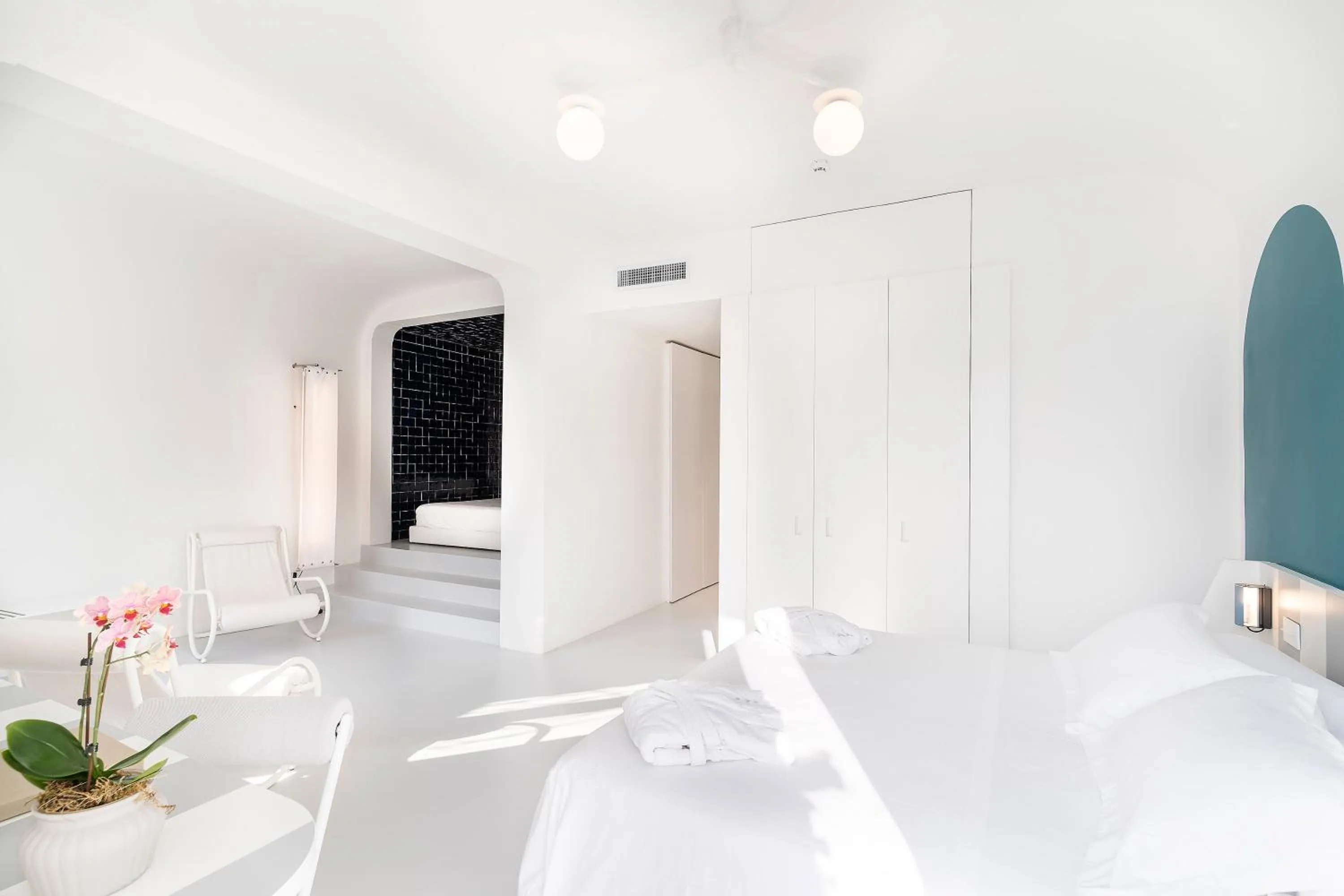 Bed in Miramare Sea Resort & Spa