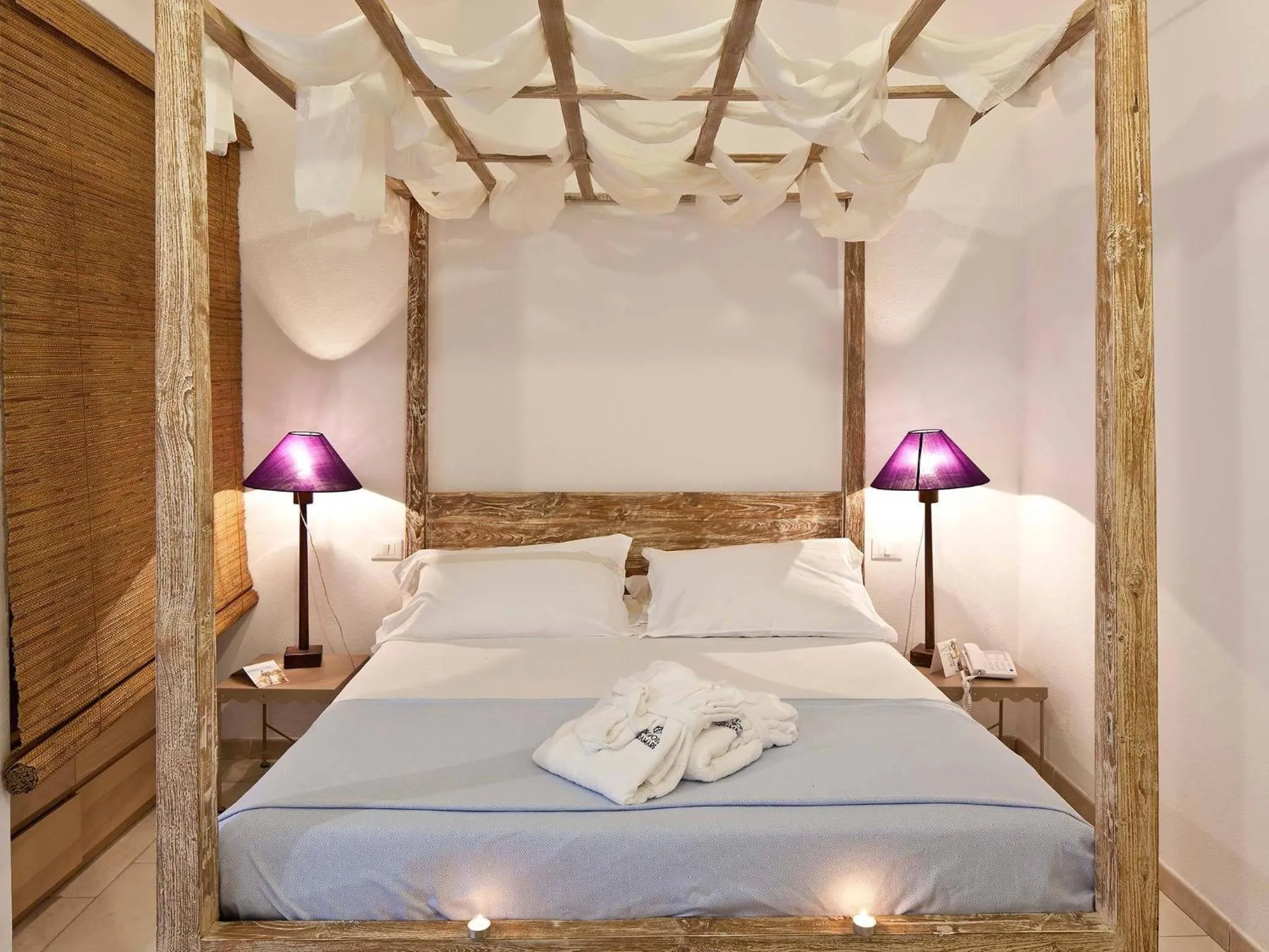 Bed in Miramare Sea Resort & Spa