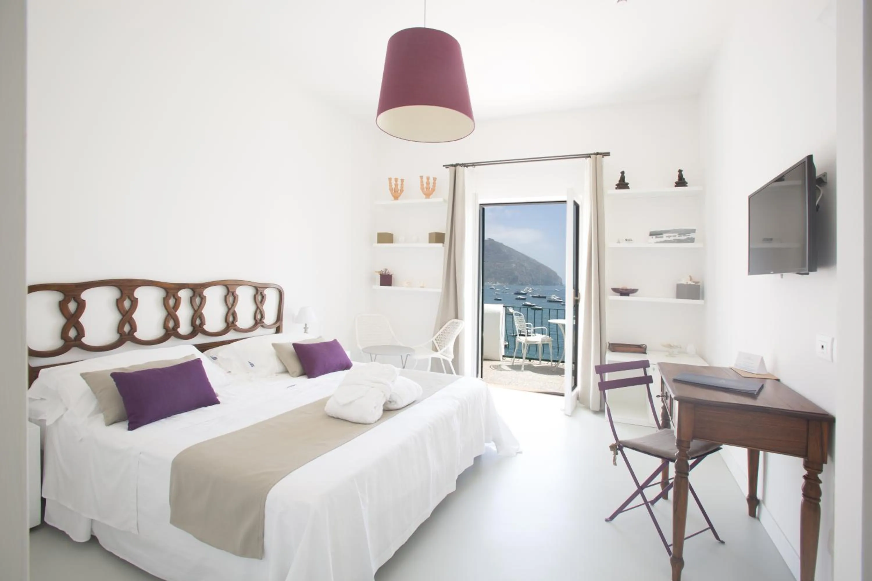 Bed in Miramare Sea Resort & Spa