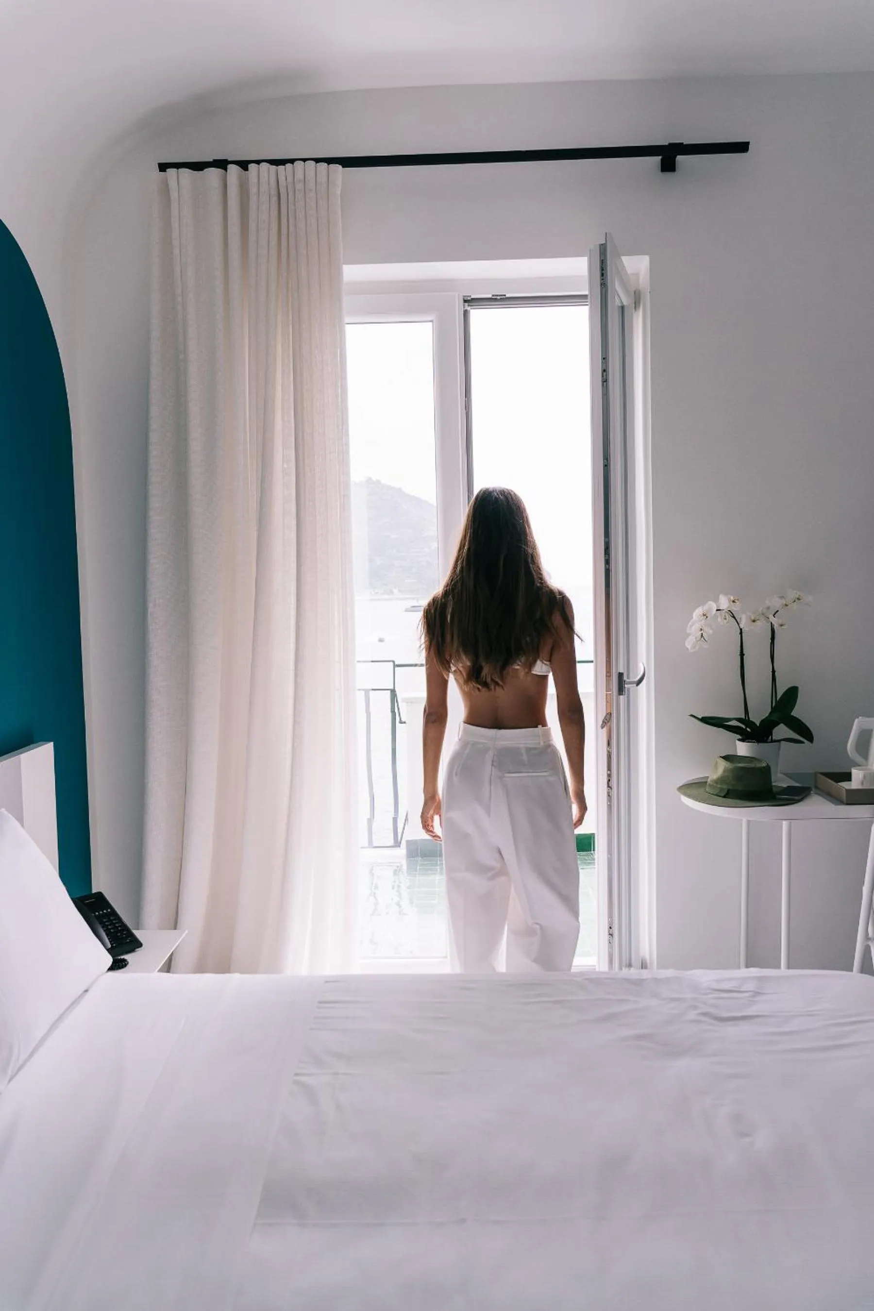 Bed in Miramare Sea Resort & Spa