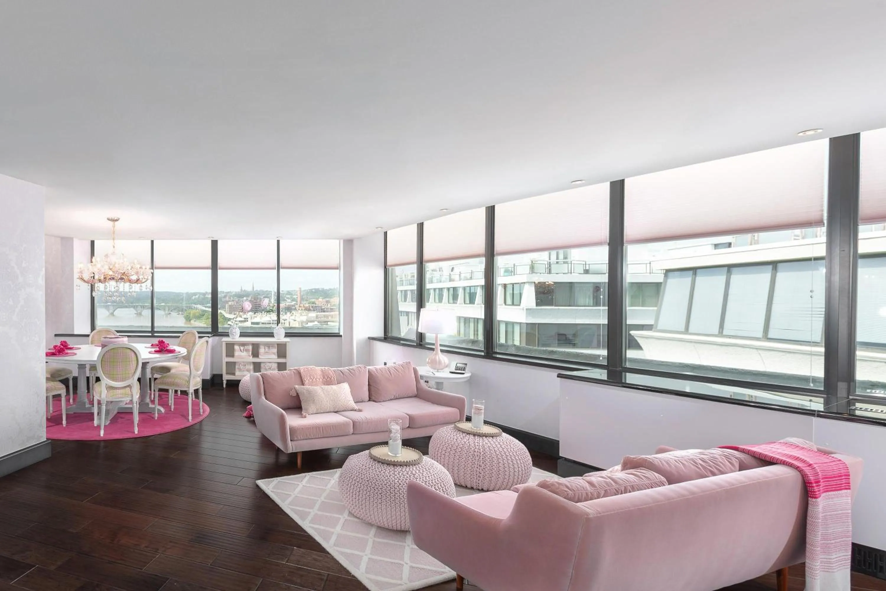 Living room in The Watergate Hotel Georgetown