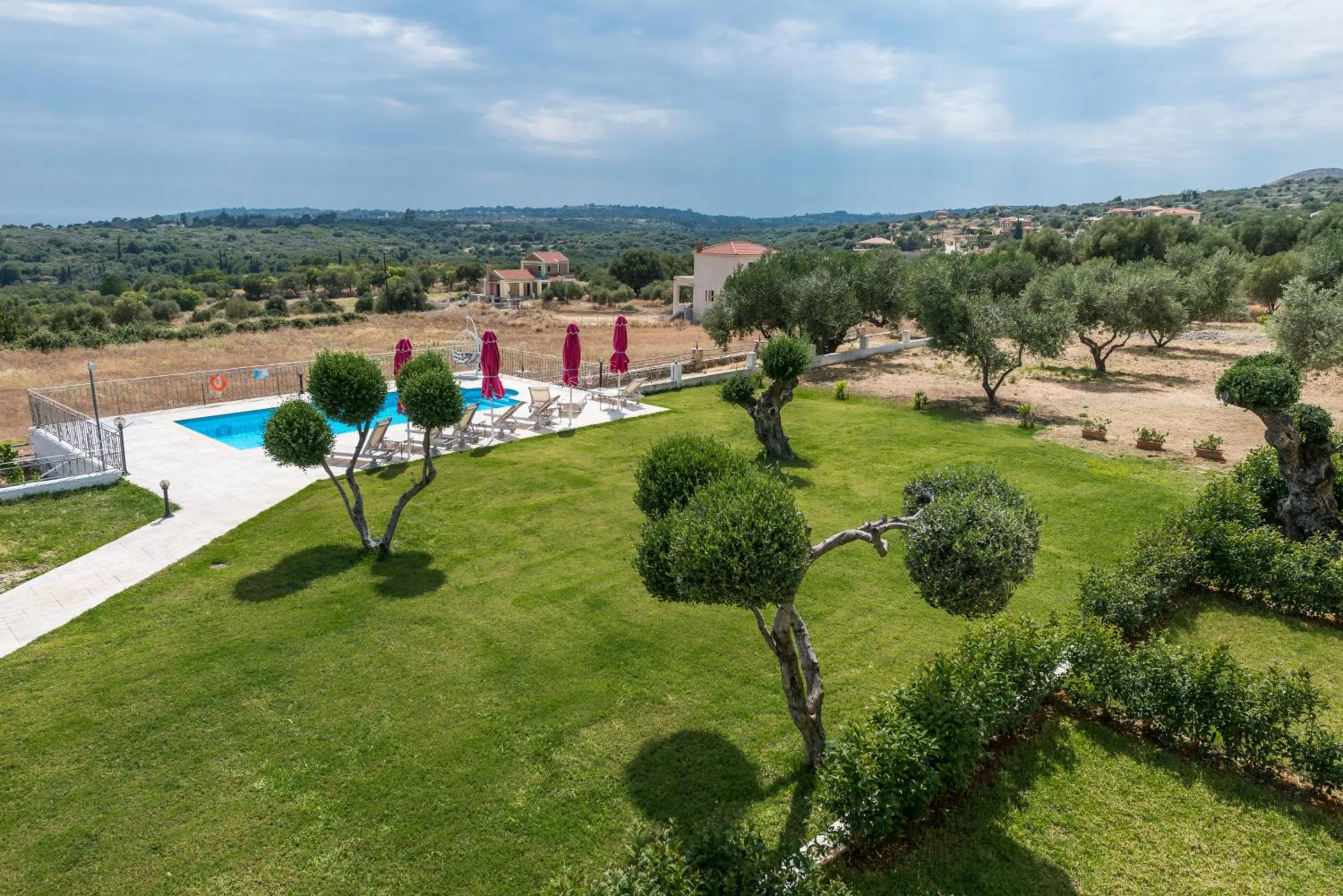 Garden view in Elaias Gi Residence