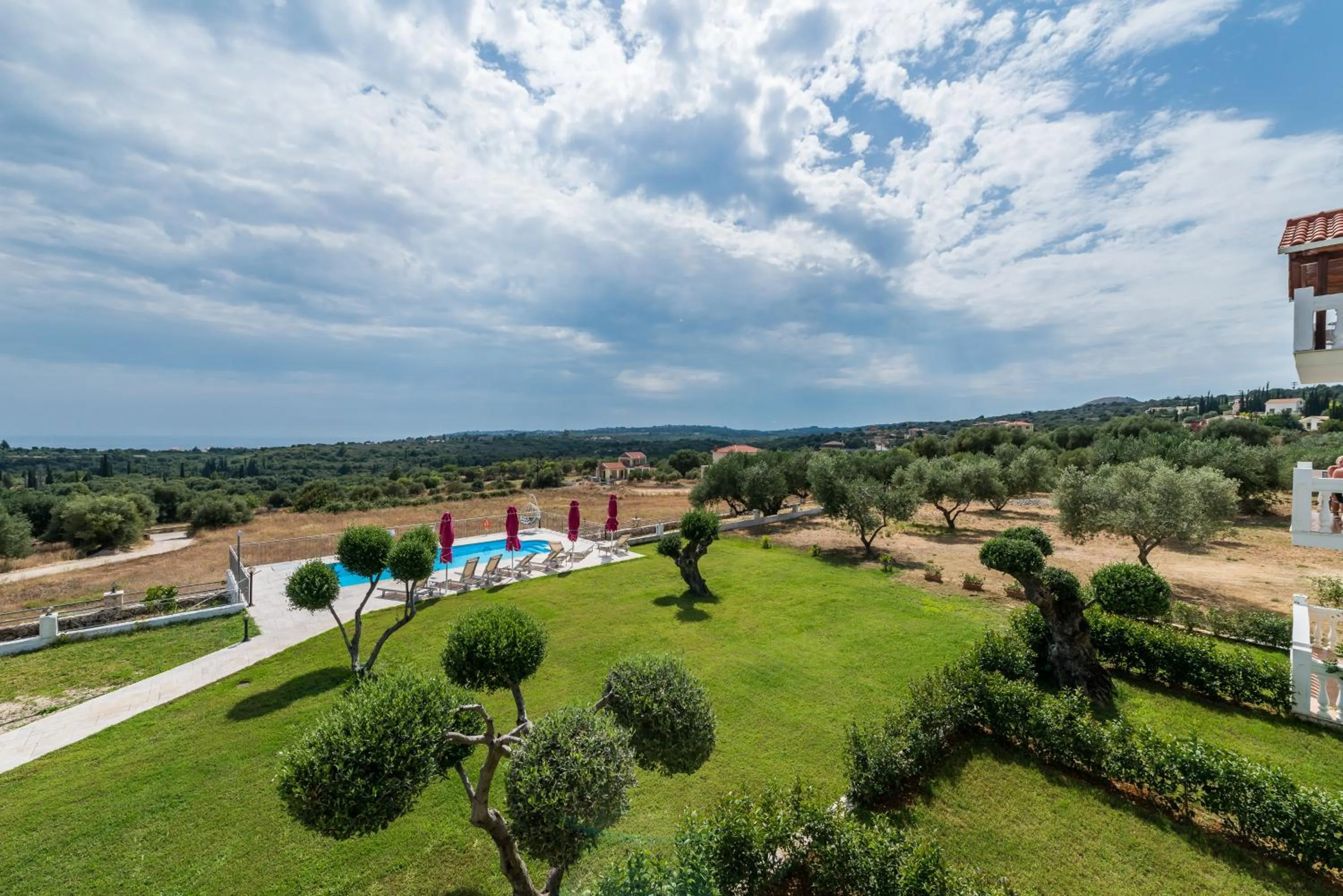 Garden view in Elaias Gi Residence