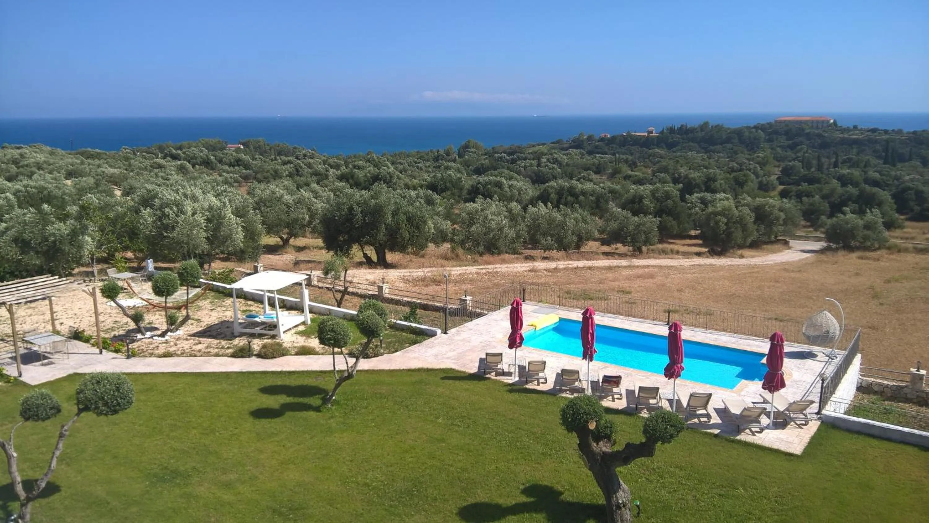 Garden view in Elaias Gi Residence