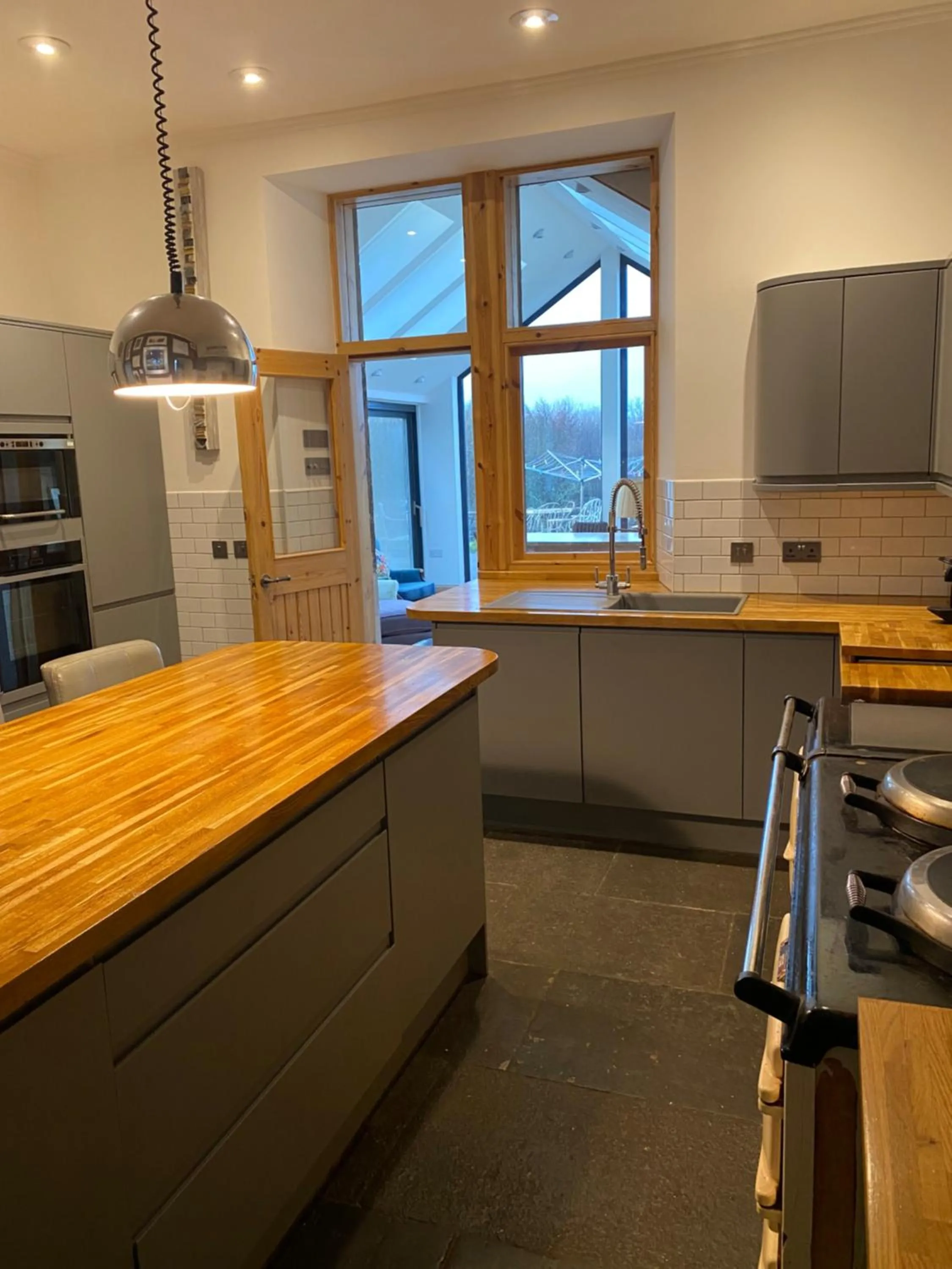 Kitchen or kitchenette in Glengorm Castle