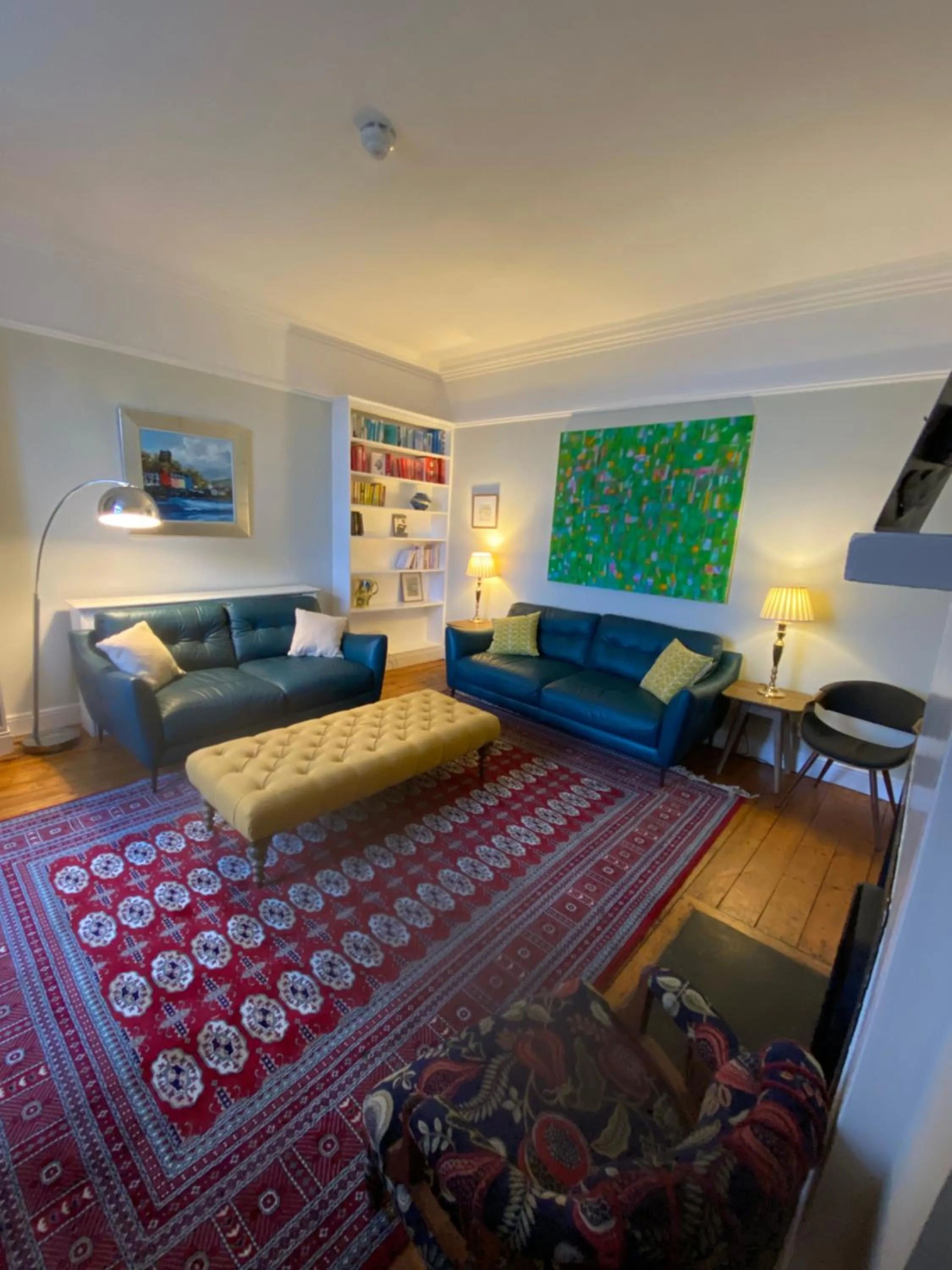 Living room in Glengorm Castle