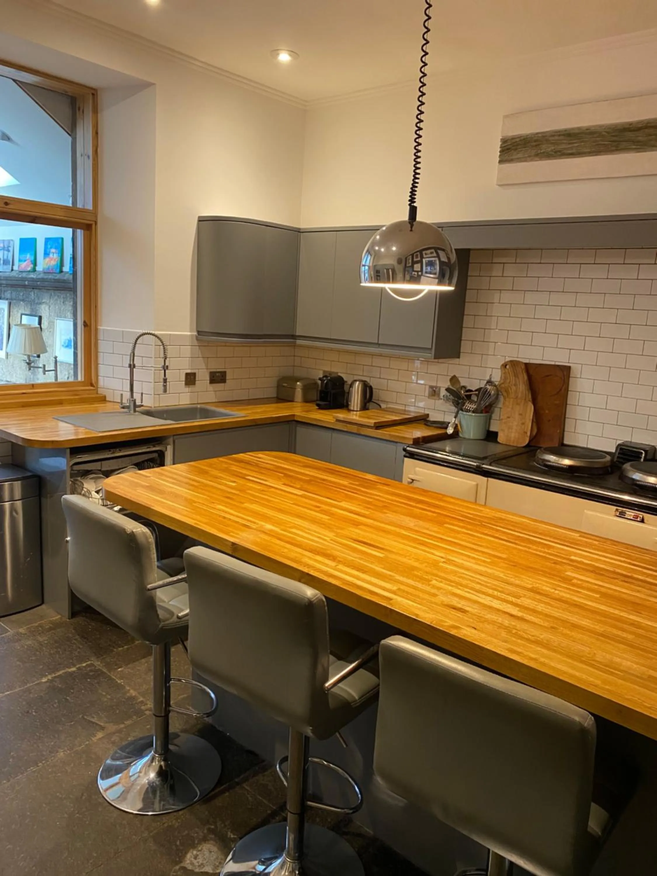 Kitchen or kitchenette in Glengorm Castle