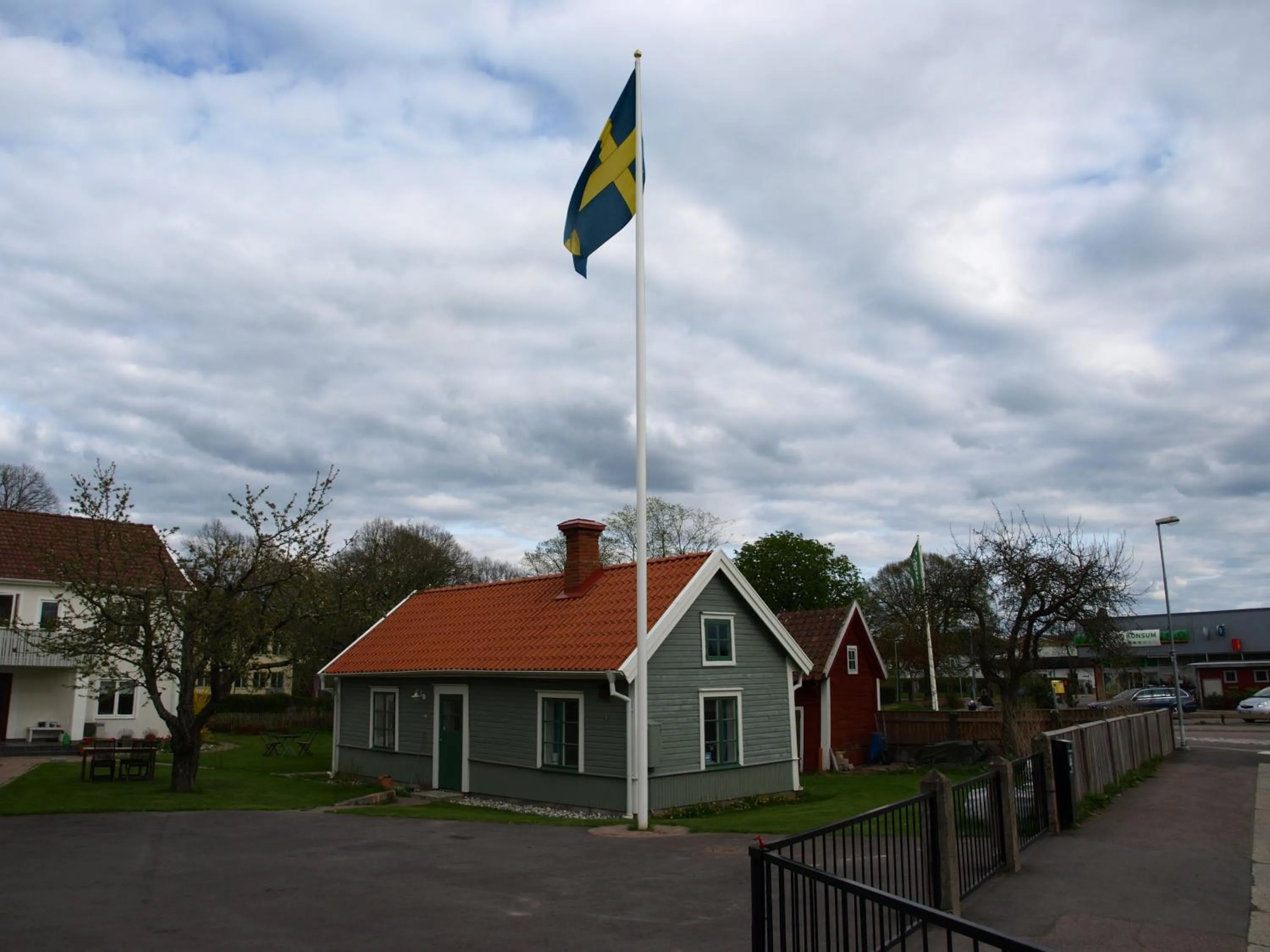 Garden in Skänninge Bed & Breakfast