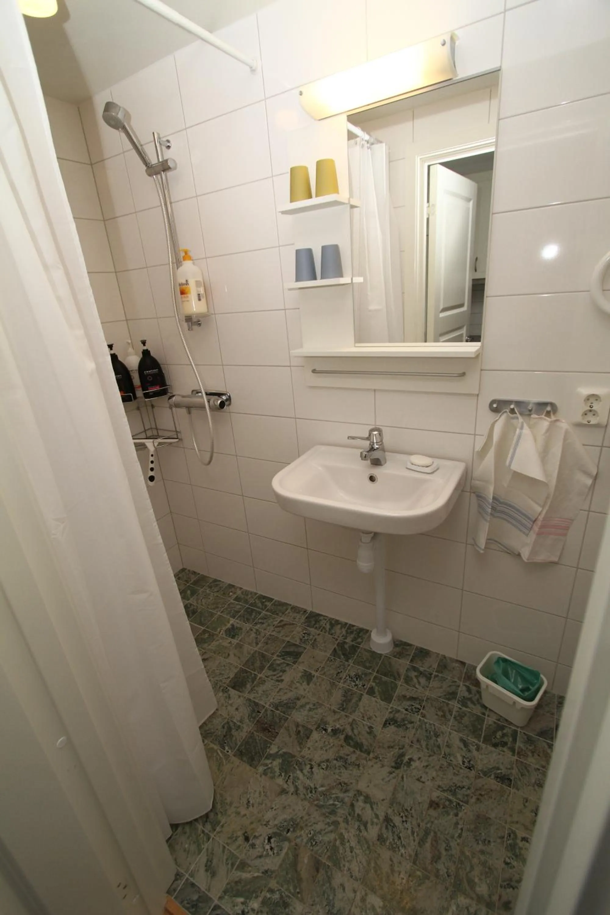 Bathroom in Skänninge Bed & Breakfast