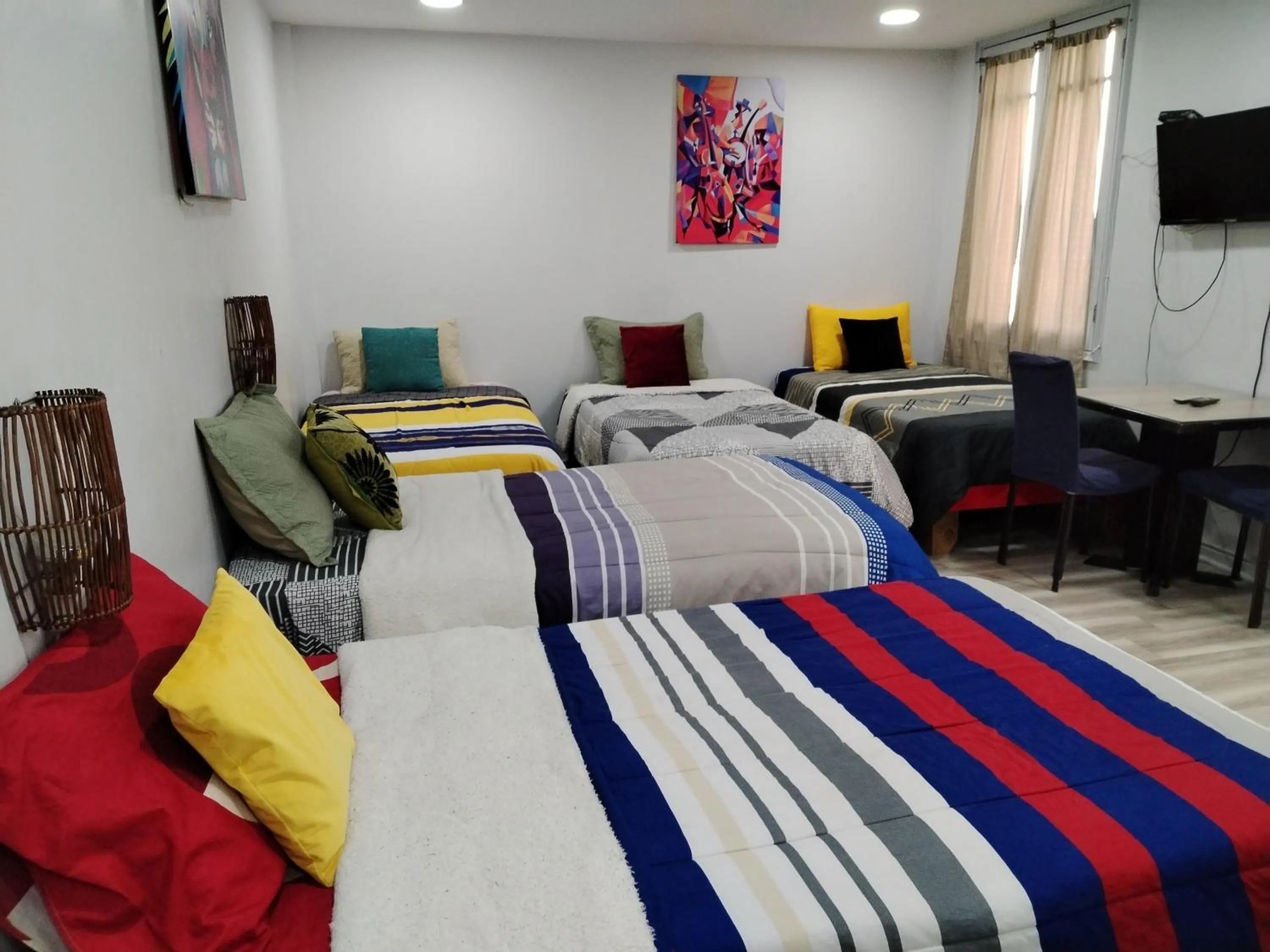 Bed in hostal mancora