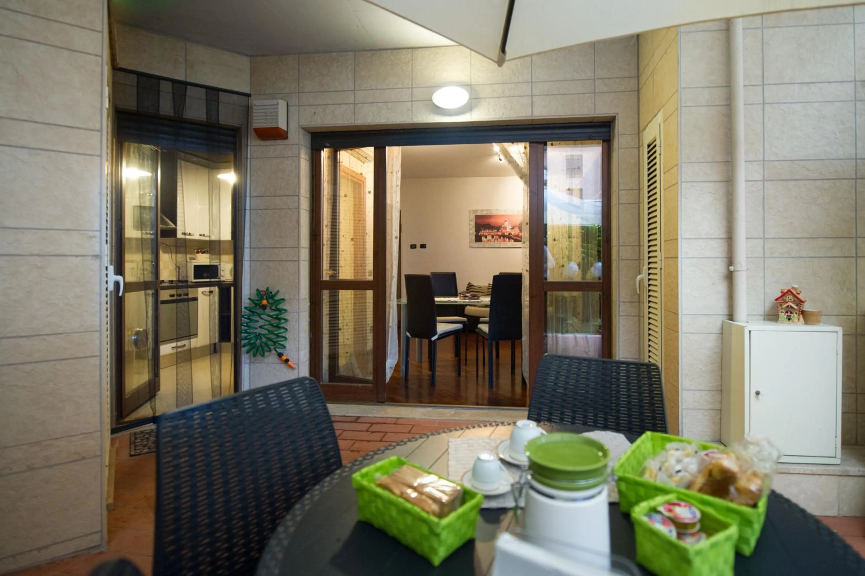 Garden in Domus al Parco Guest House