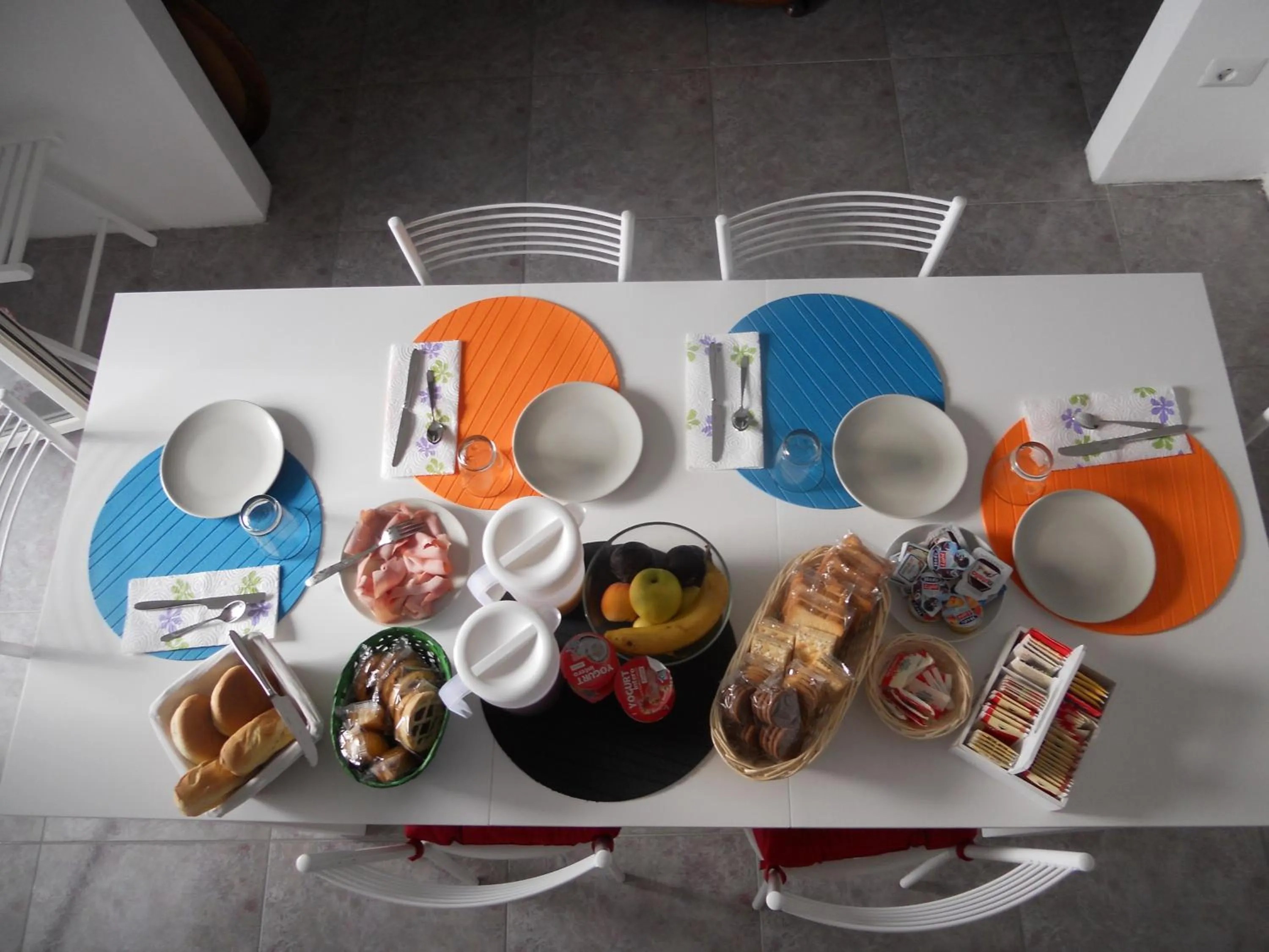 Italian breakfast in B&B Il Corallo