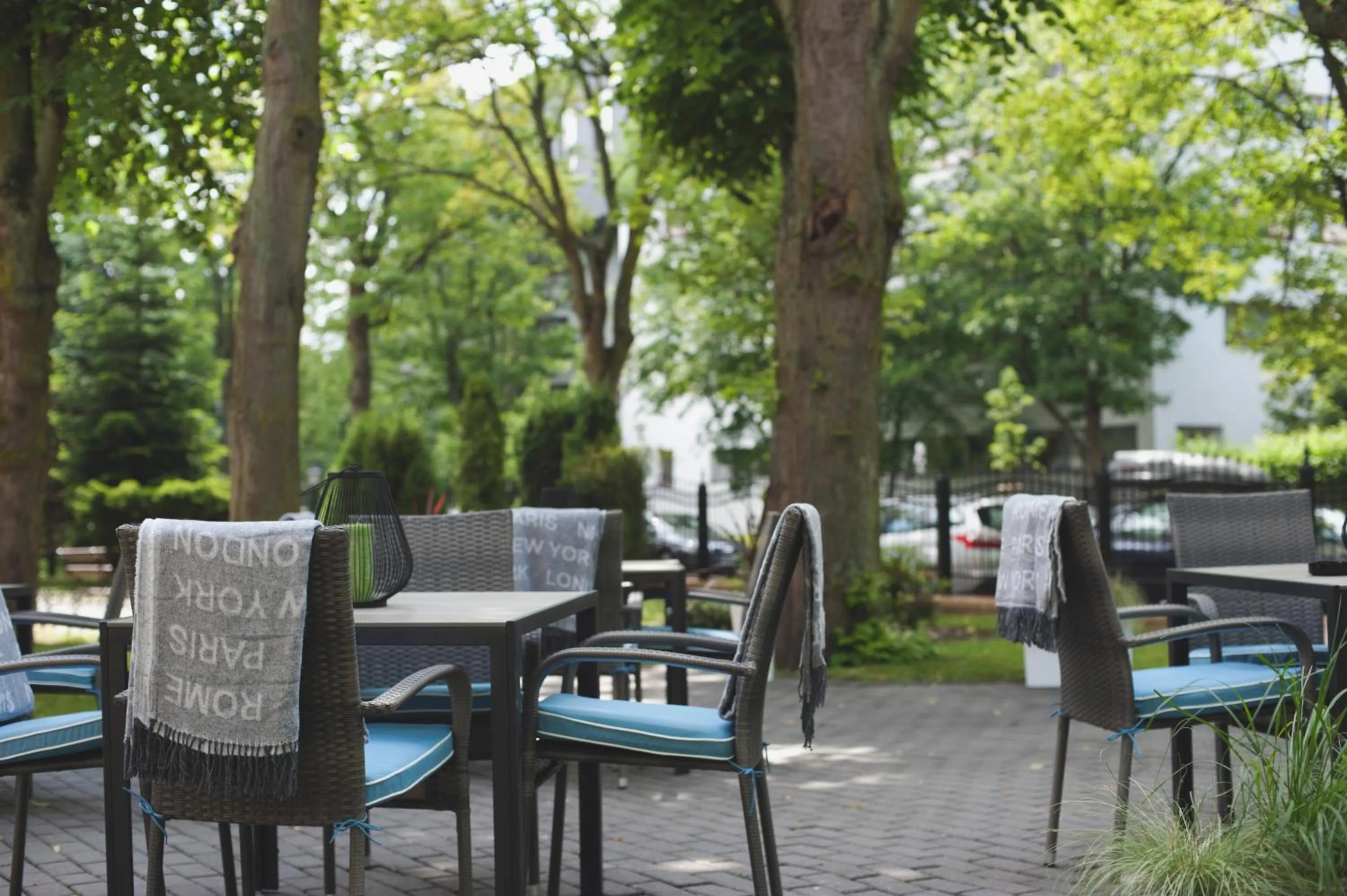 Patio in Maxymilian Unique Hotel - Adults Only