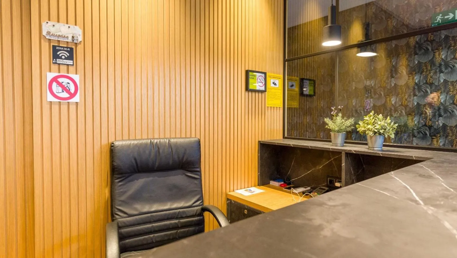 Seating area in Pensión 9 de Abril