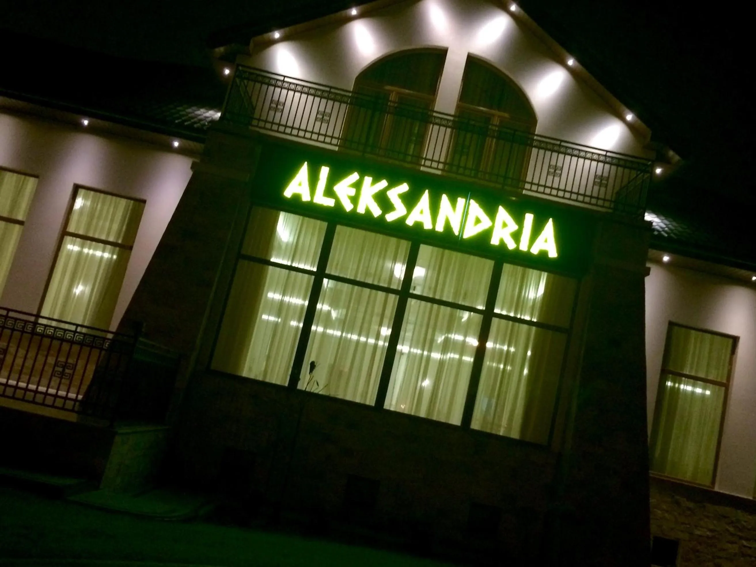 Property logo or sign in Hotel Aleksandria