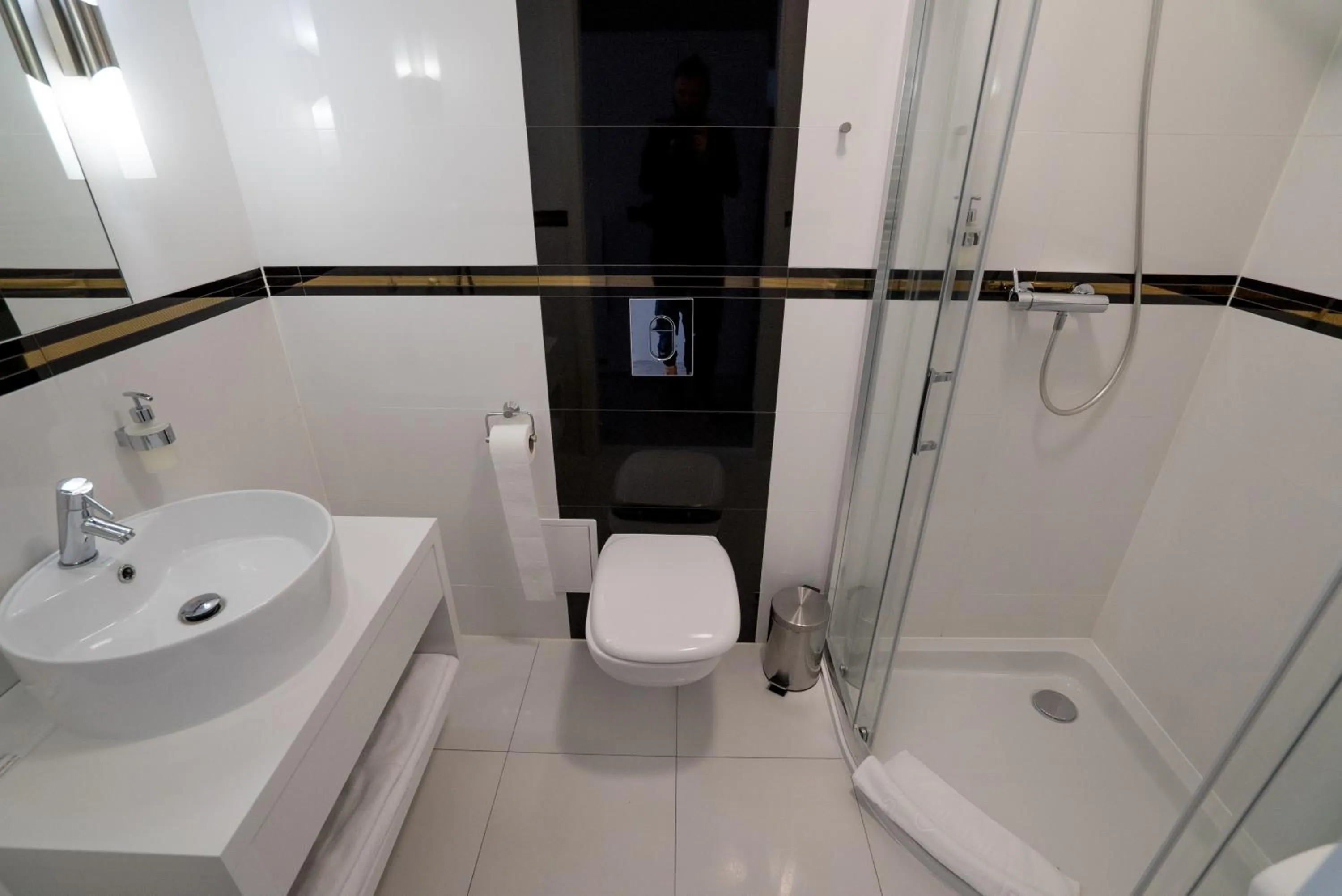 Shower in Hotel Aleksandria