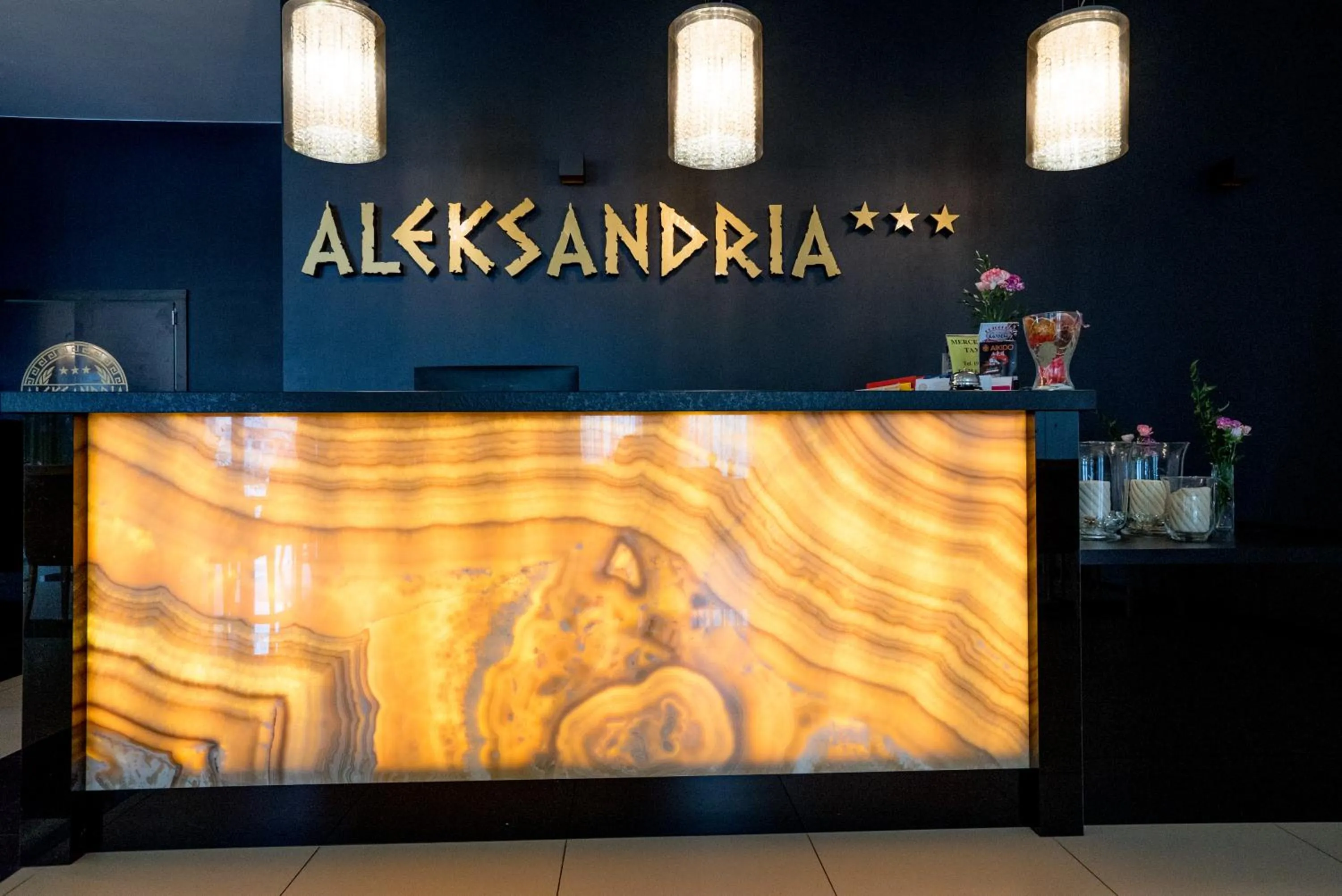 Property building in Hotel Aleksandria