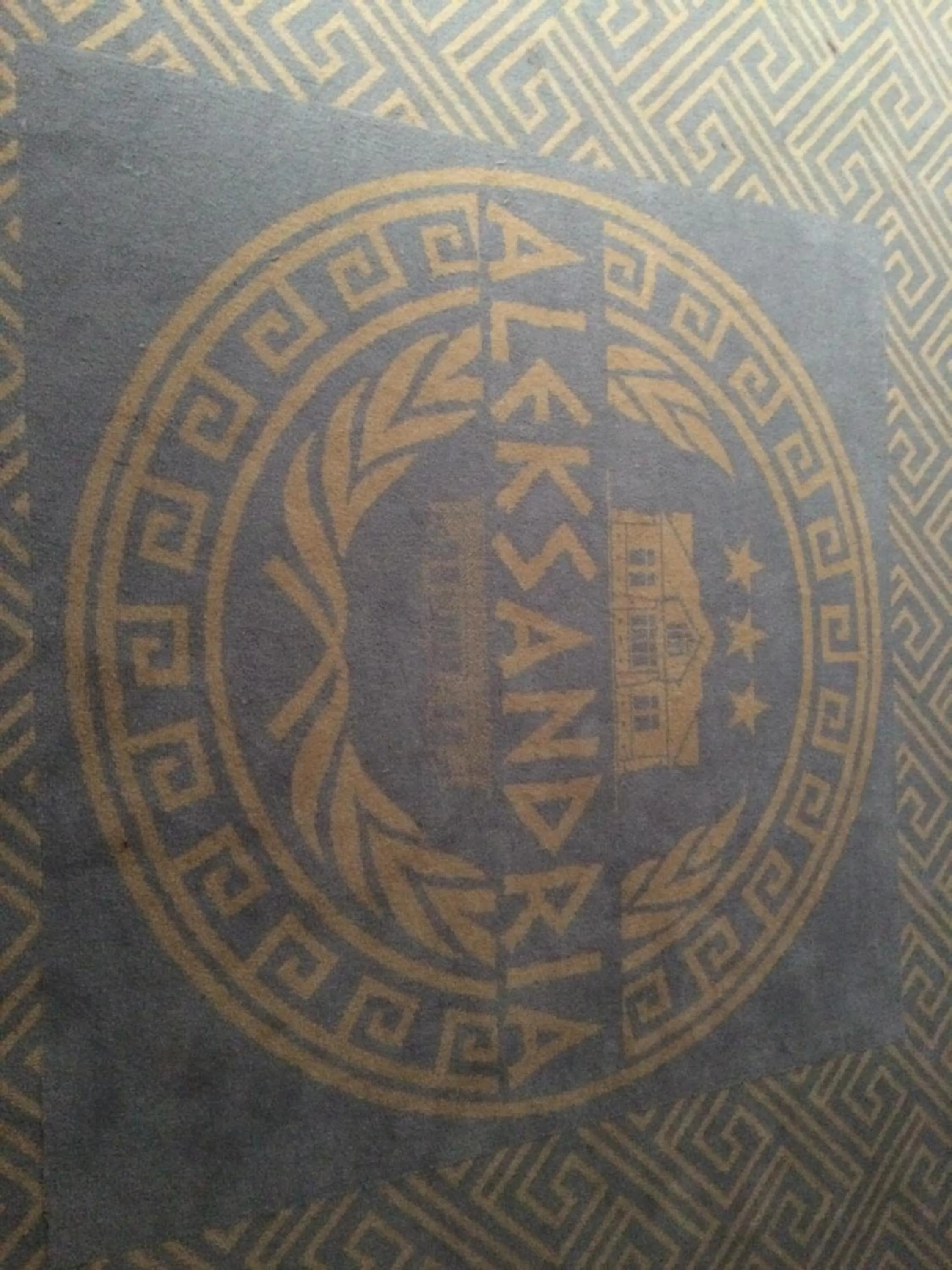 Property logo or sign in Hotel Aleksandria