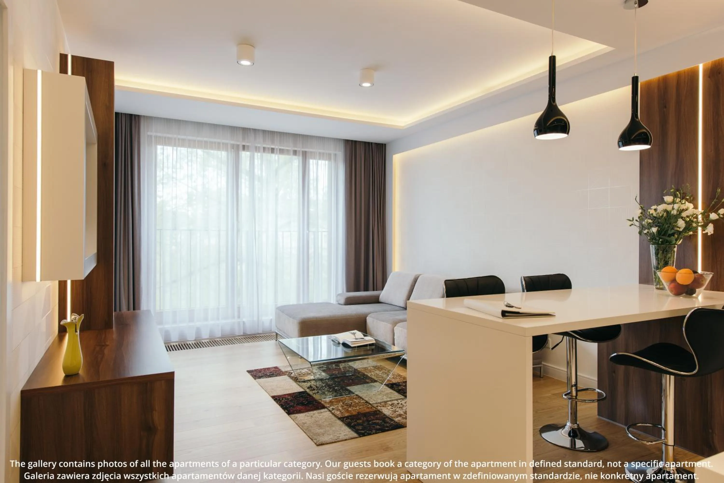 Kitchen or kitchenette in EXCLUSIVE Aparthotel Kraków Browar Lubicz