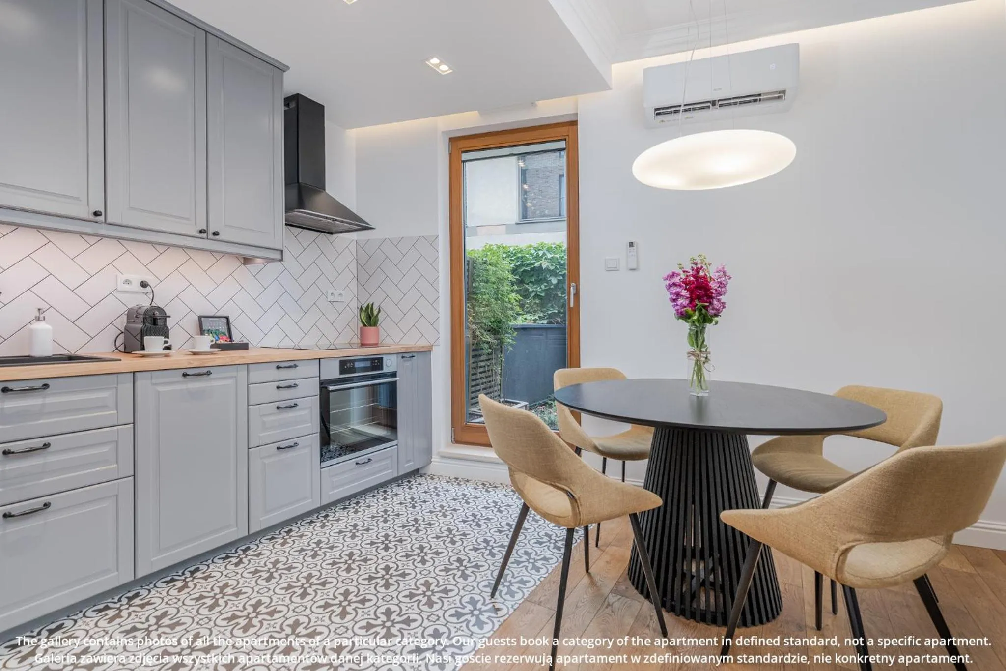 Kitchen or kitchenette in EXCLUSIVE Aparthotel Kraków Browar Lubicz