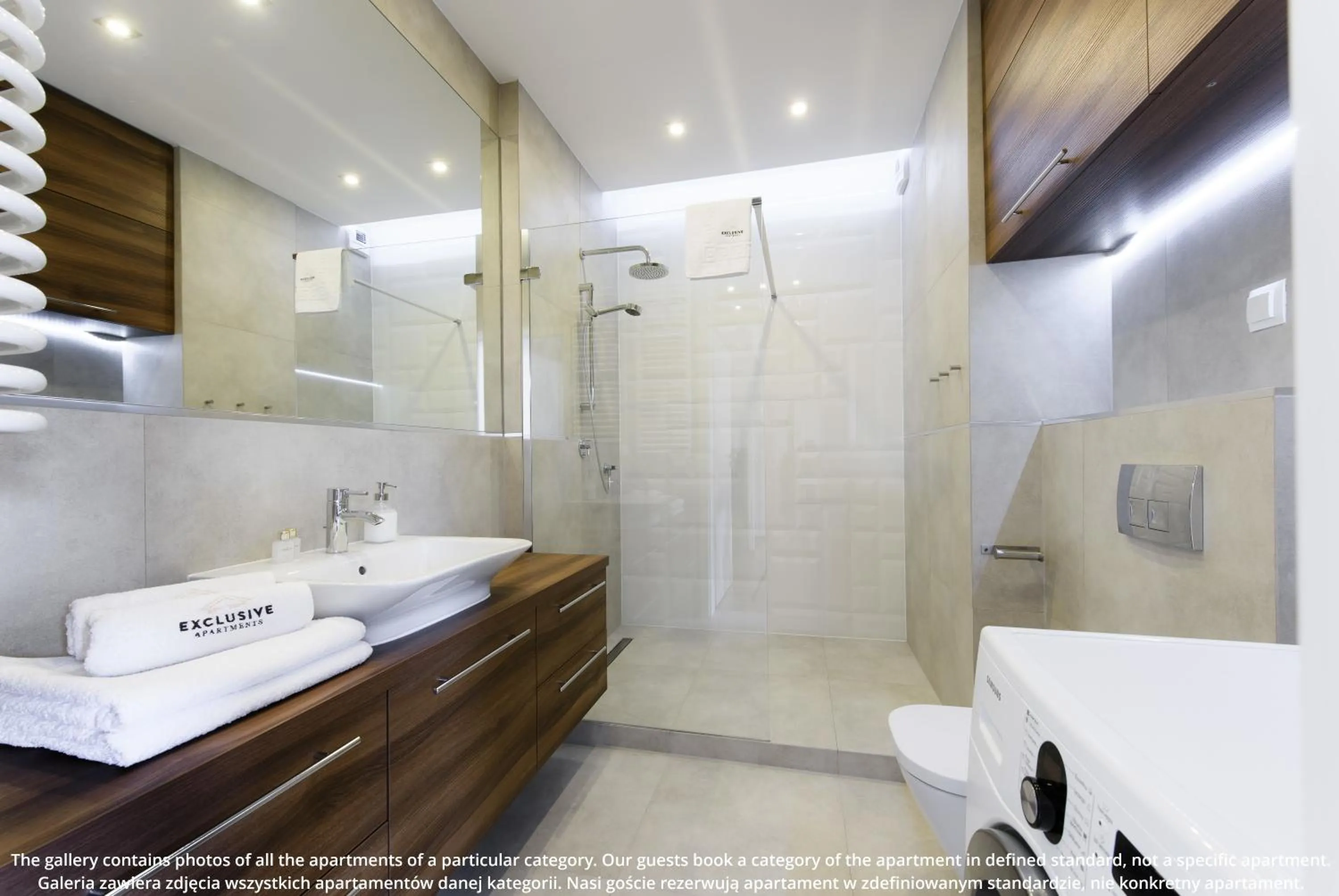 Shower in EXCLUSIVE Aparthotel Kraków Browar Lubicz