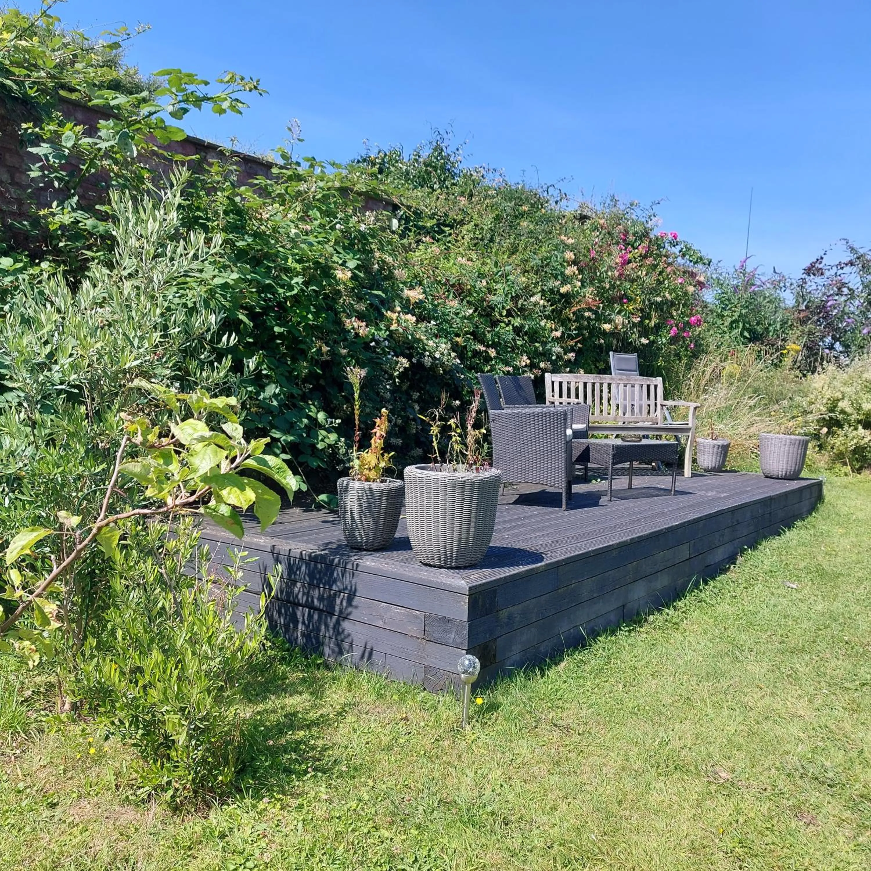 Garden in The Old Court House Guest House