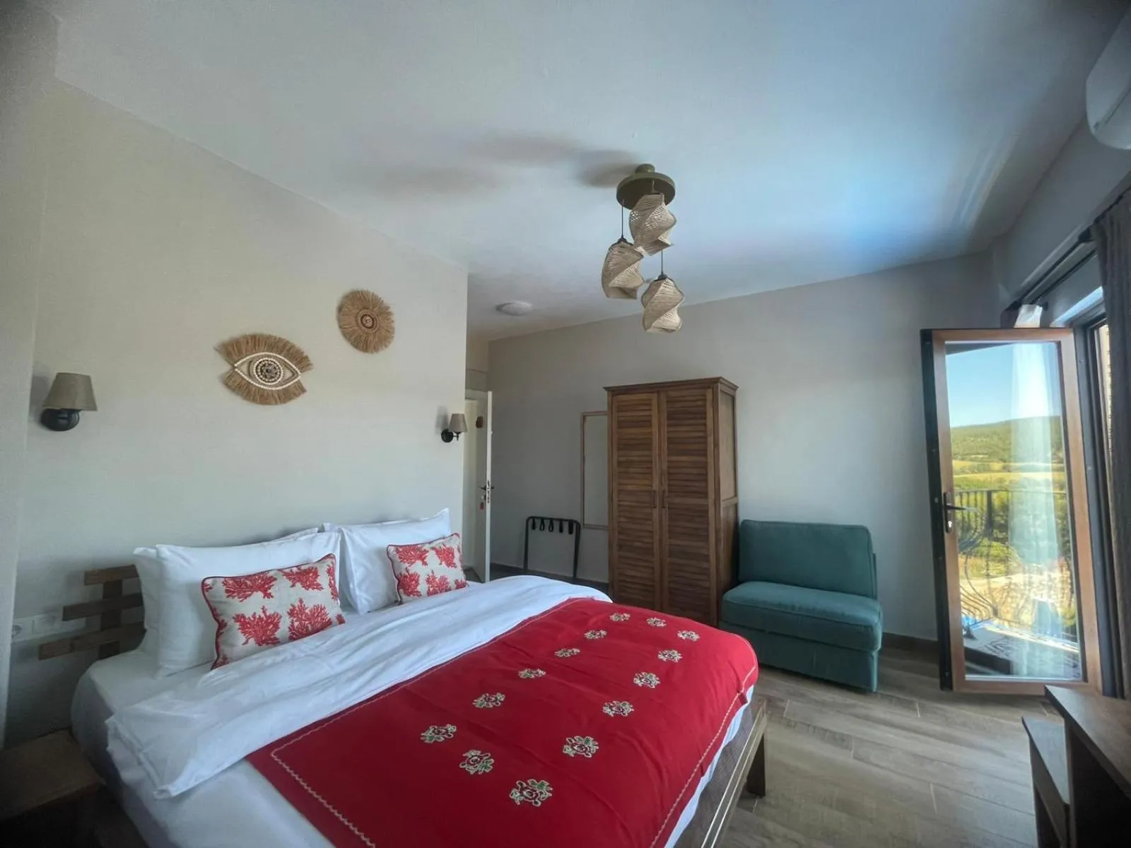 Bed in Kyla Kocadere Mansion