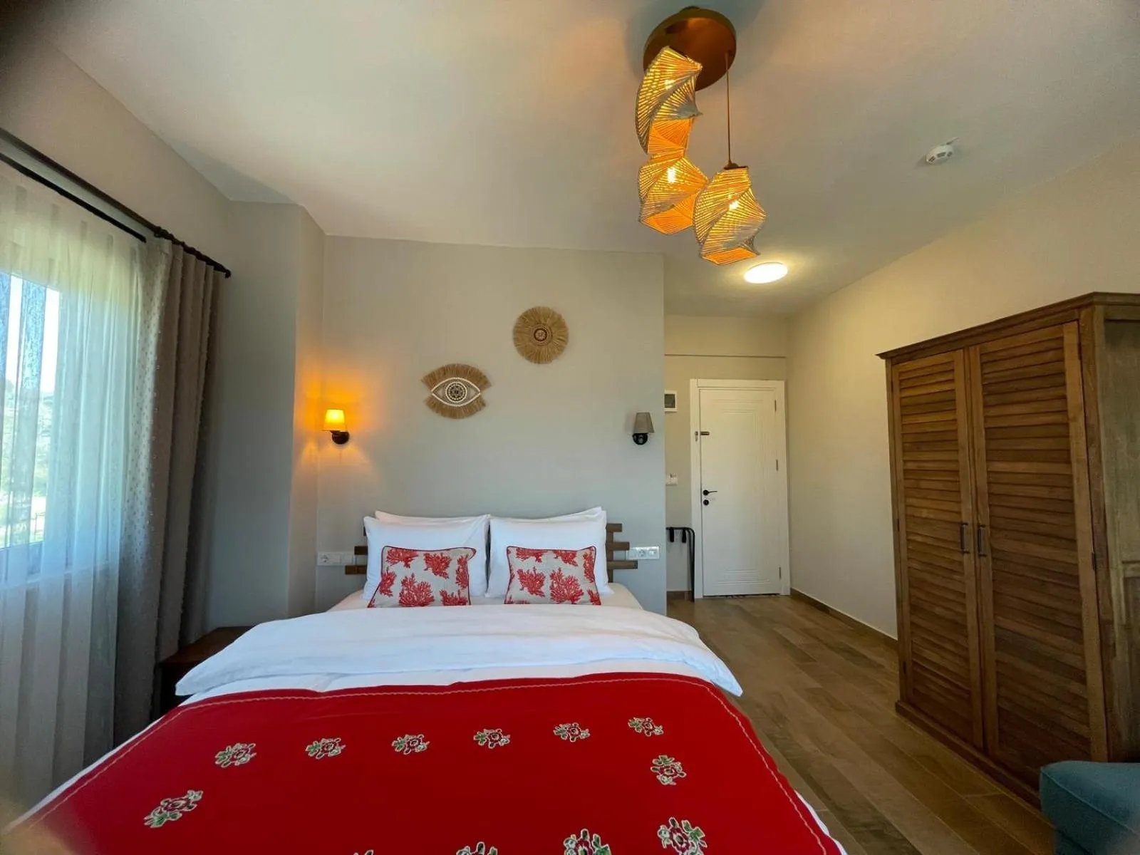 Bed in Kyla Kocadere Mansion