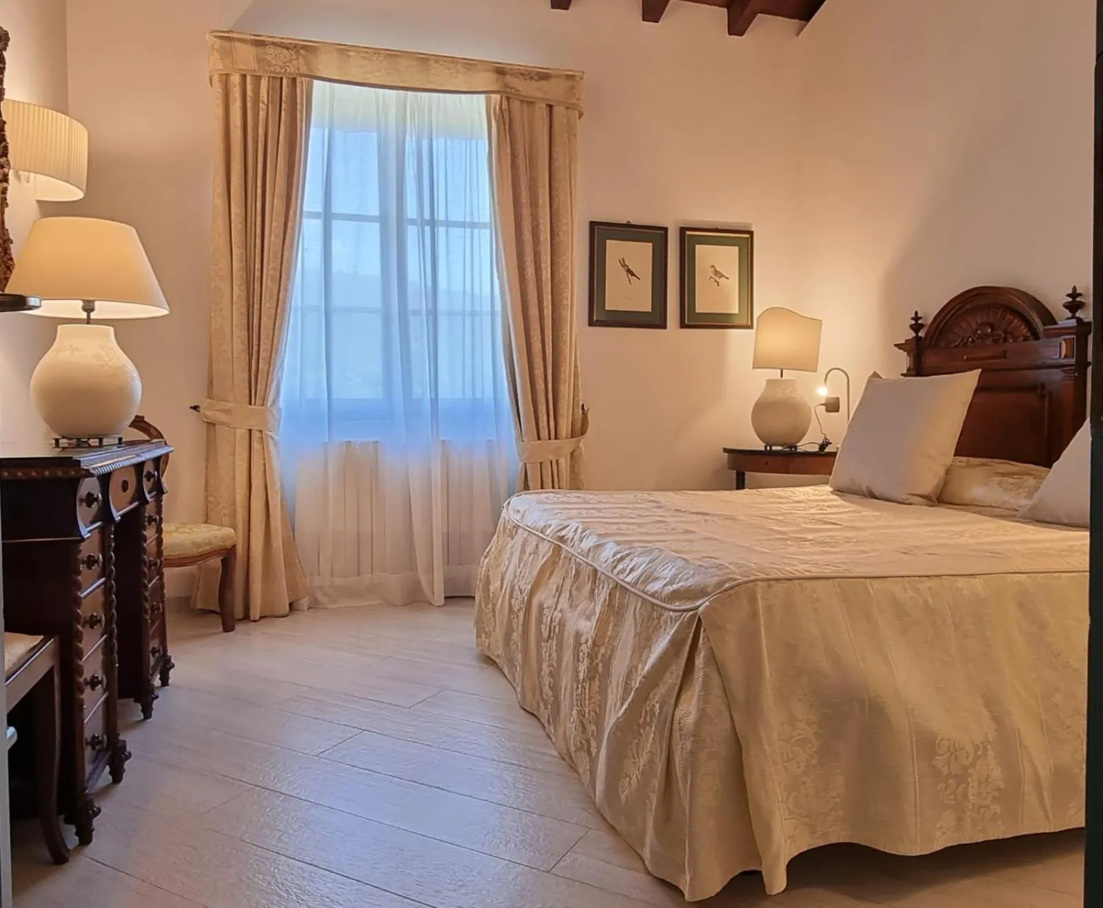 Bed in Relais I Due Roccoli