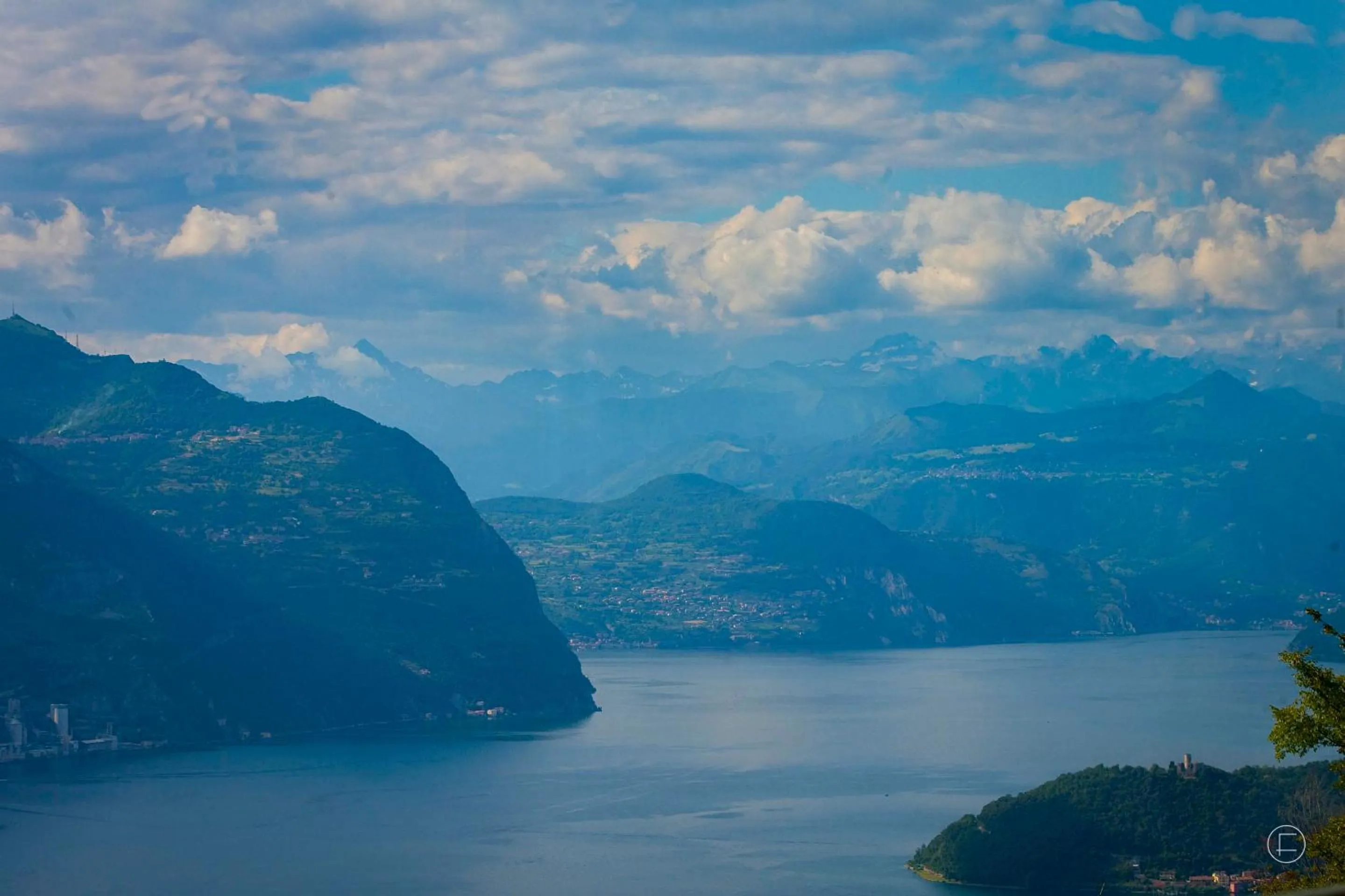 Lake view in Relais I Due Roccoli
