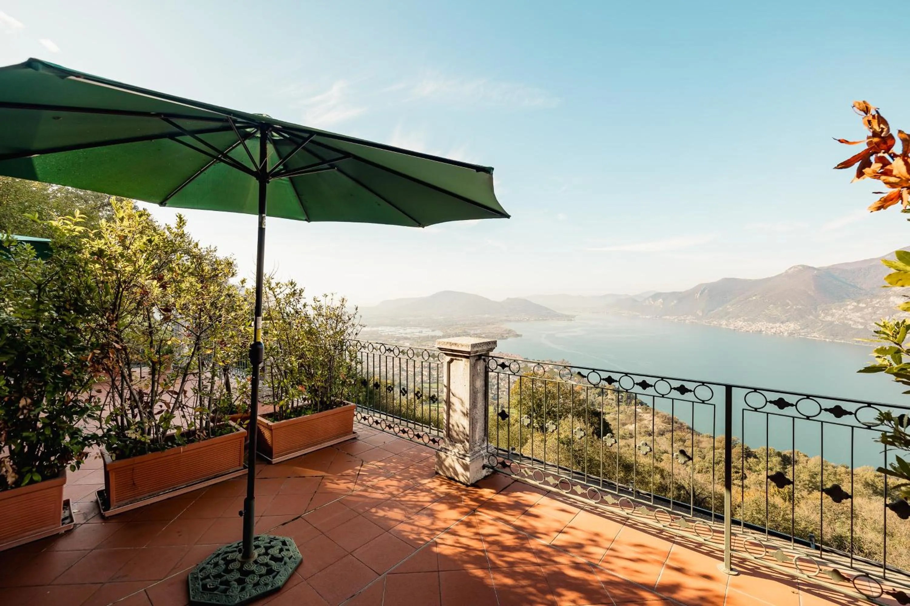 Balcony/Terrace in Relais I Due Roccoli