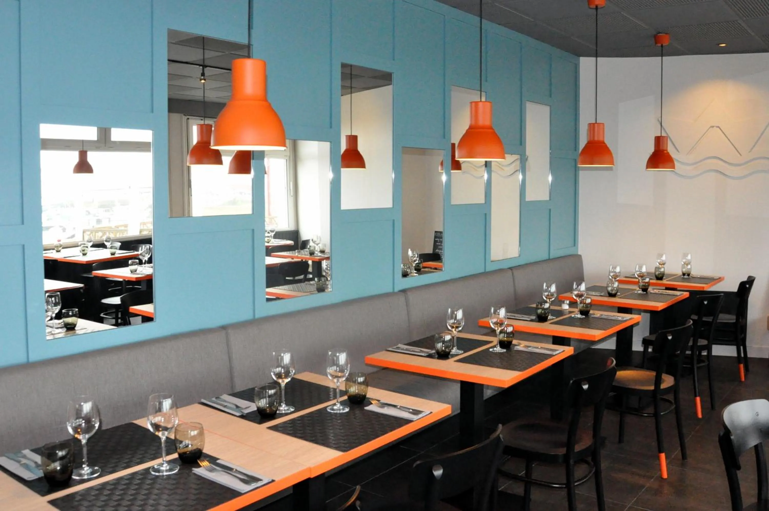 Lunch in Logis Hotel Du Port