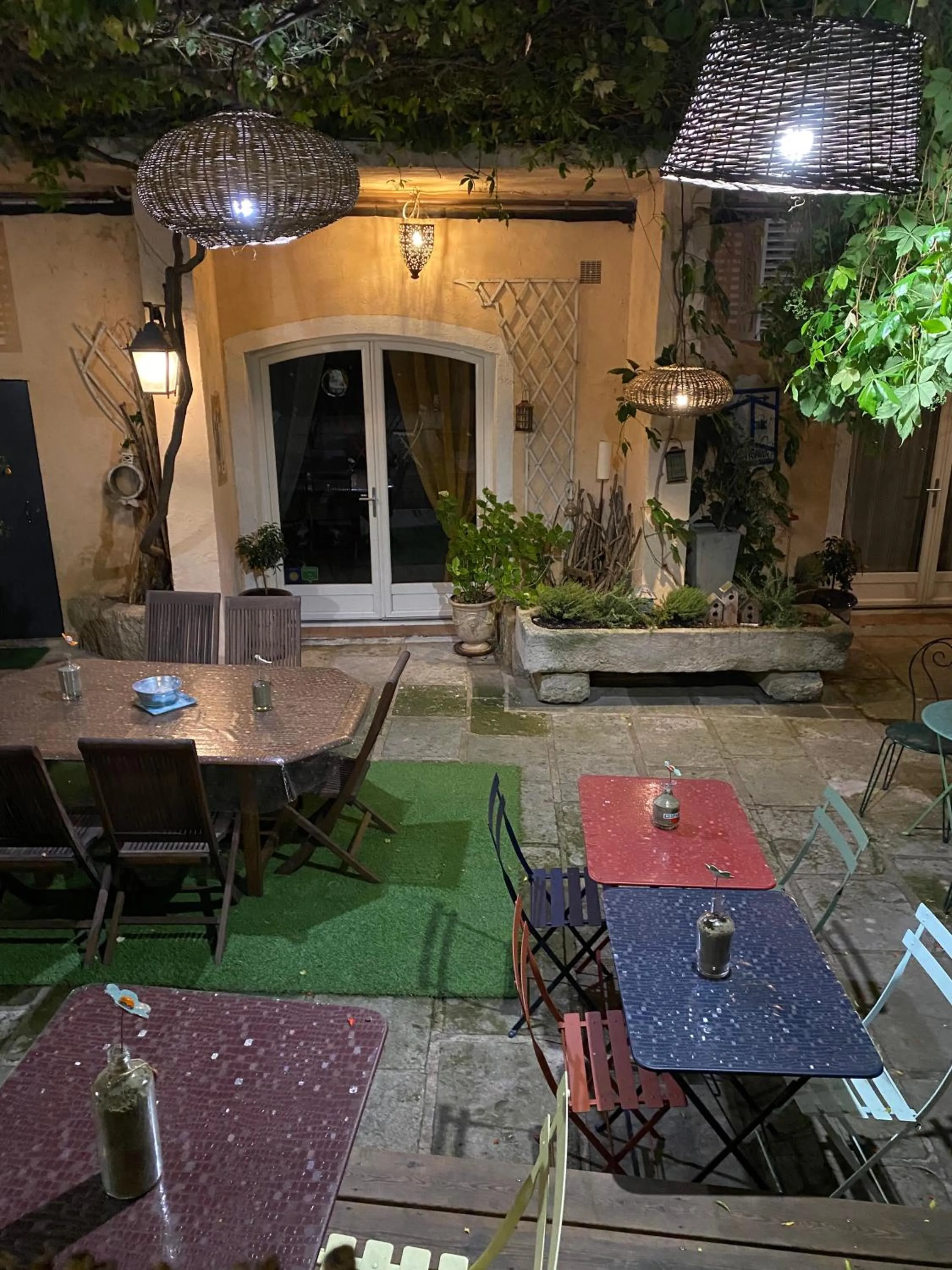 Patio in La Paillère chambres d hôtes